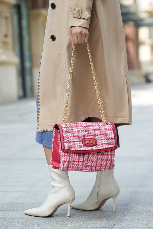 MKF Mackenzie Tweed Women&amp;#39;s Shoulder Bag