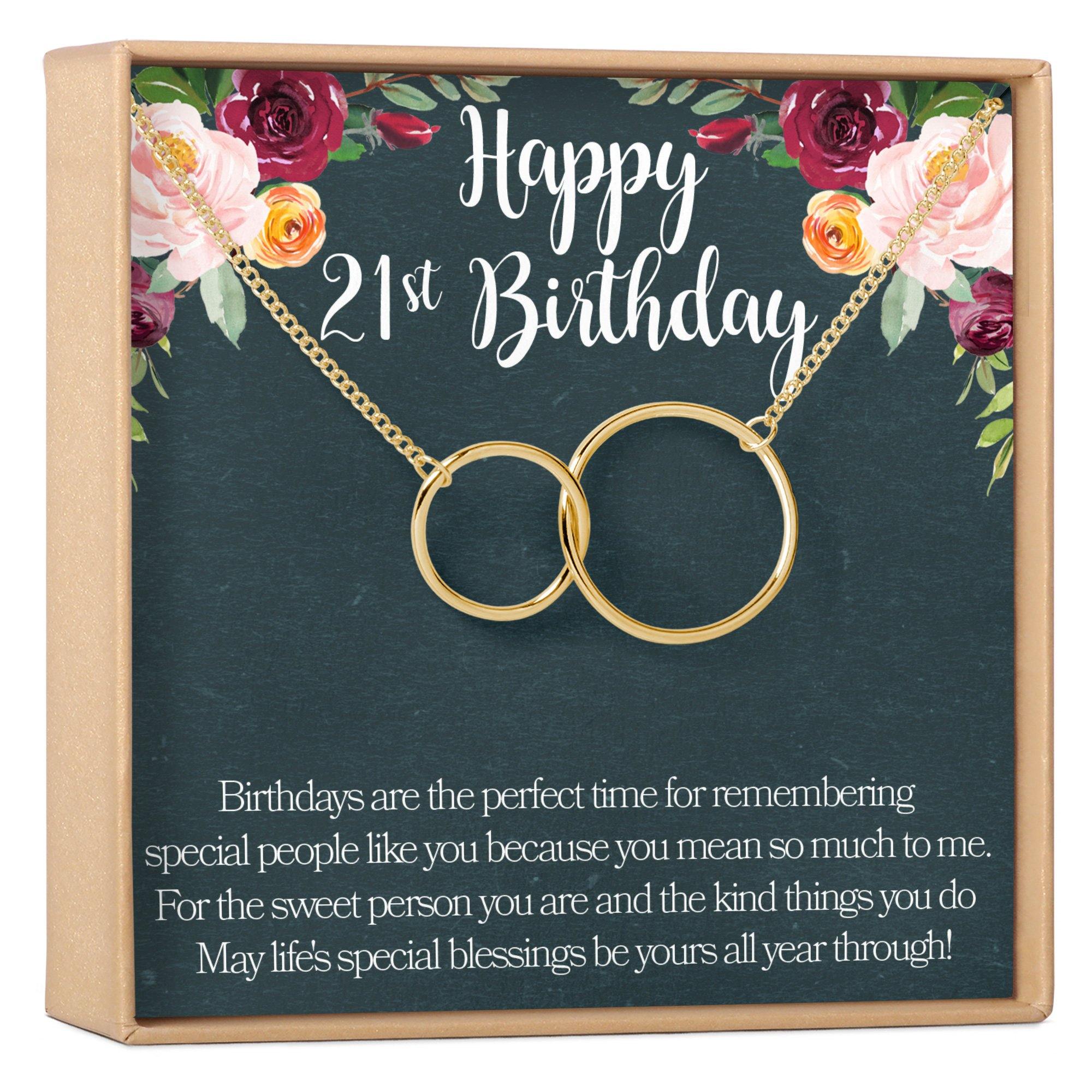 21st Birthday Necklace