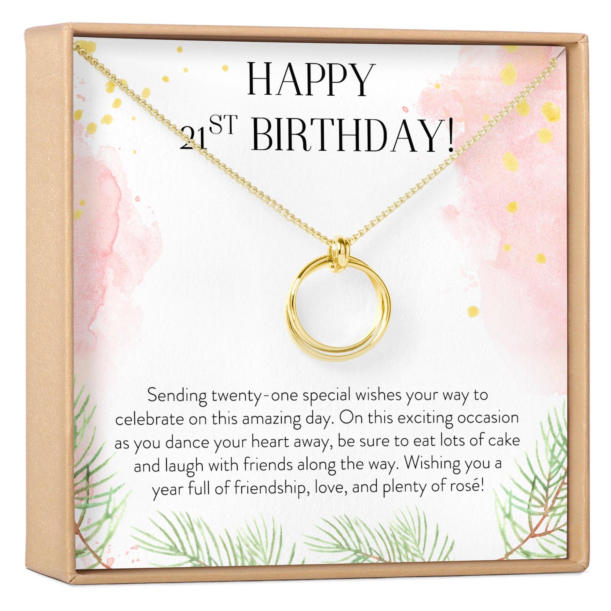 21st Birthday Necklace