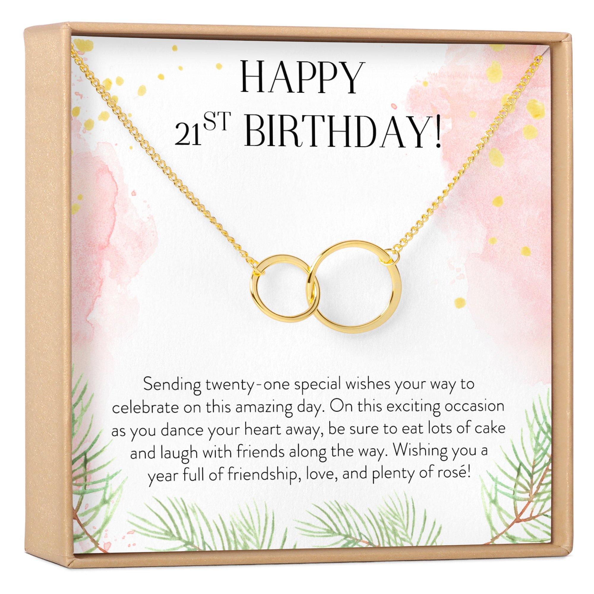 21st Birthday Necklace