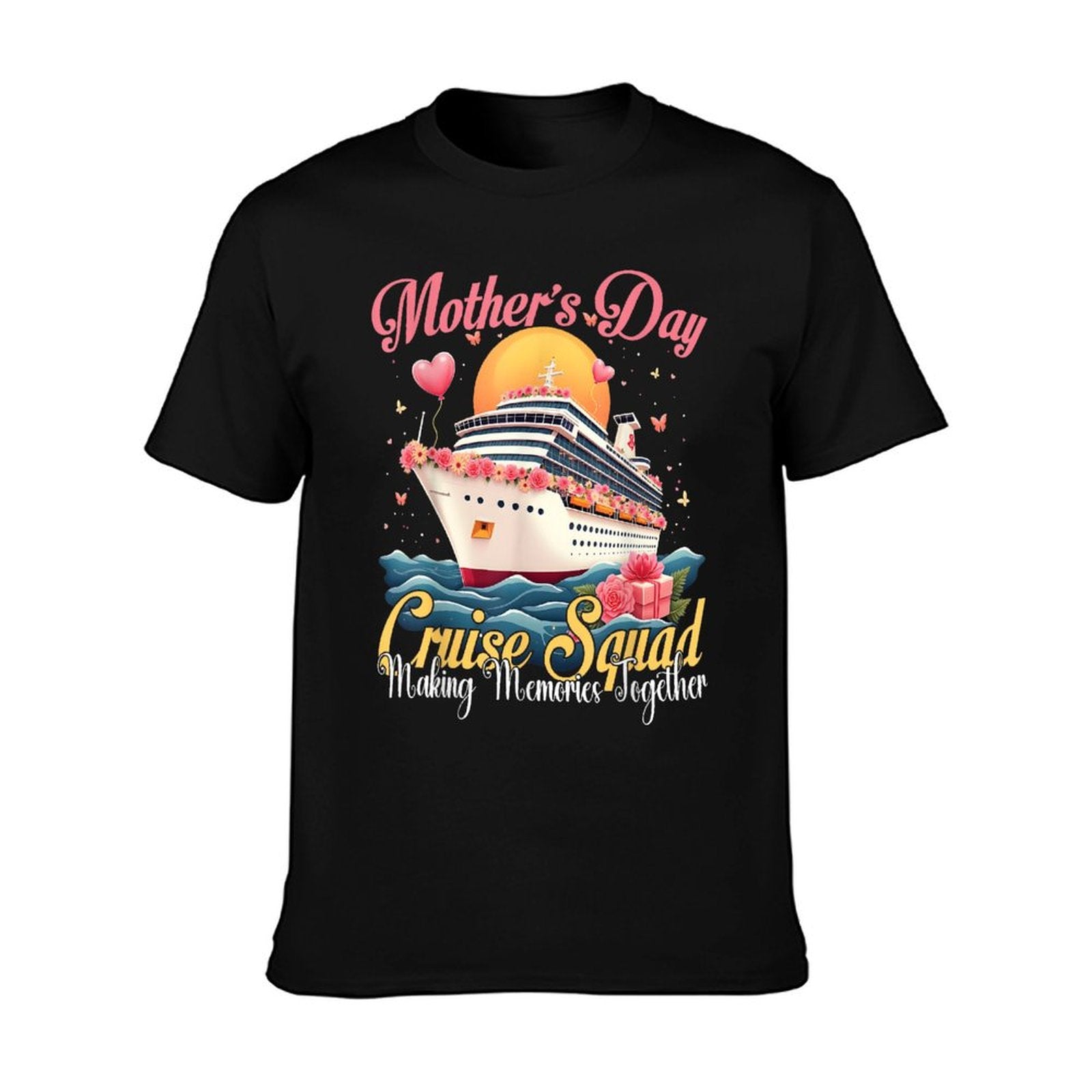 Mother&amp;amp;#39;s Day Cruise Cruising Squad 2025 Funny Mom Vacation T-Shirt