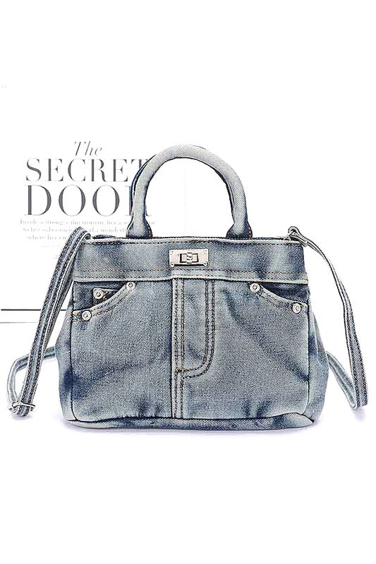 The Denim Dream Convertible Bag