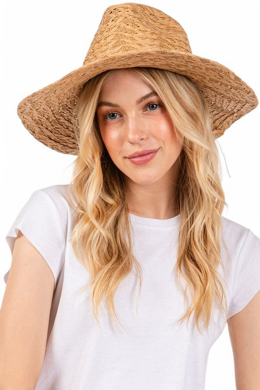 Braided Hatband Straw Sun Hat