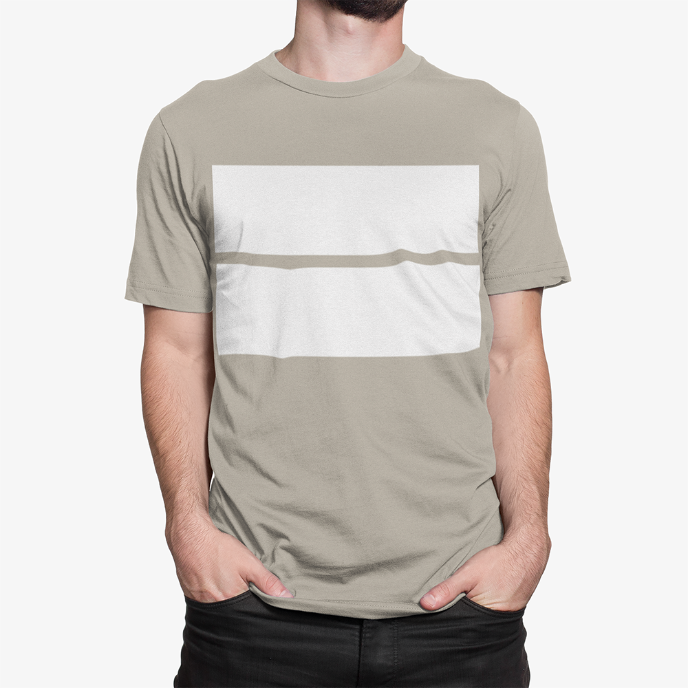 Men&amp;#39;s Double Block Cotton Tee