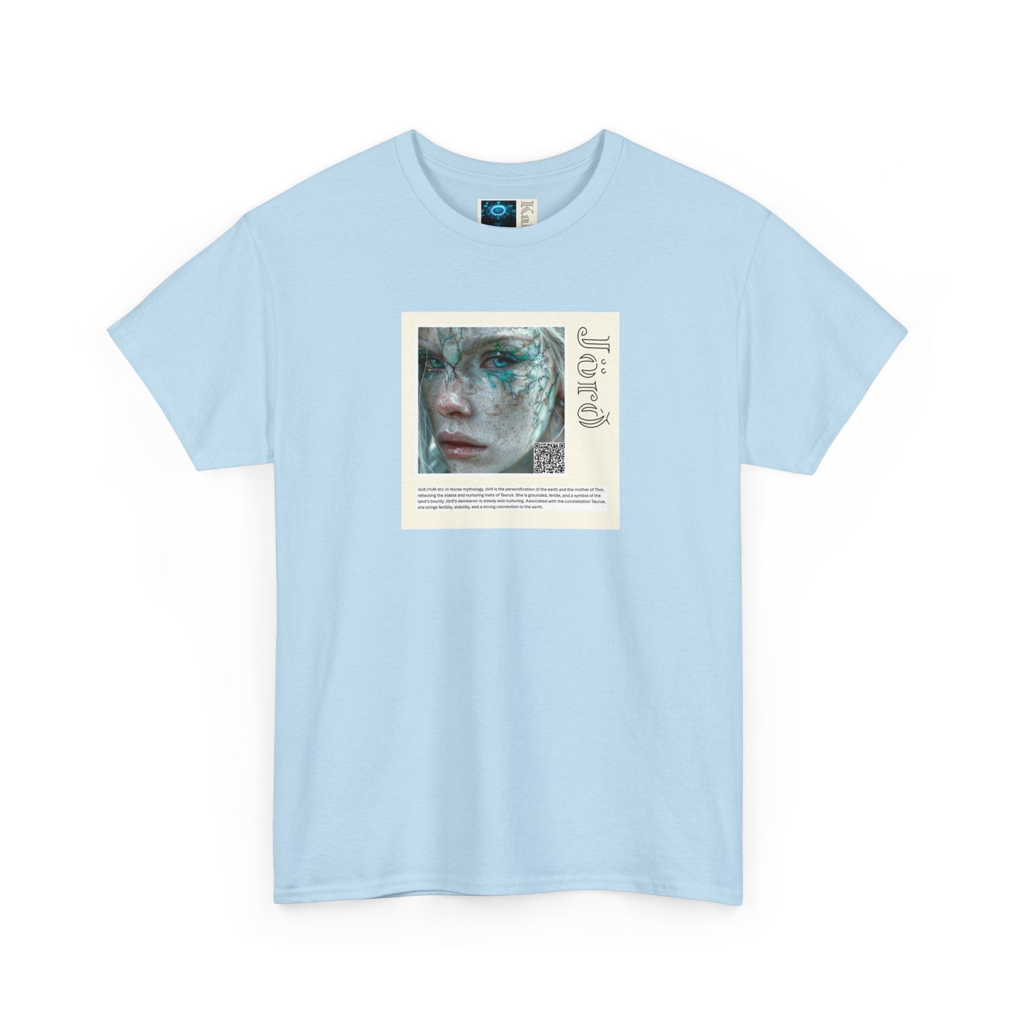 Jörð Jord Aziza &amp;amp; Fae Unisex Heavy Cotton Tee