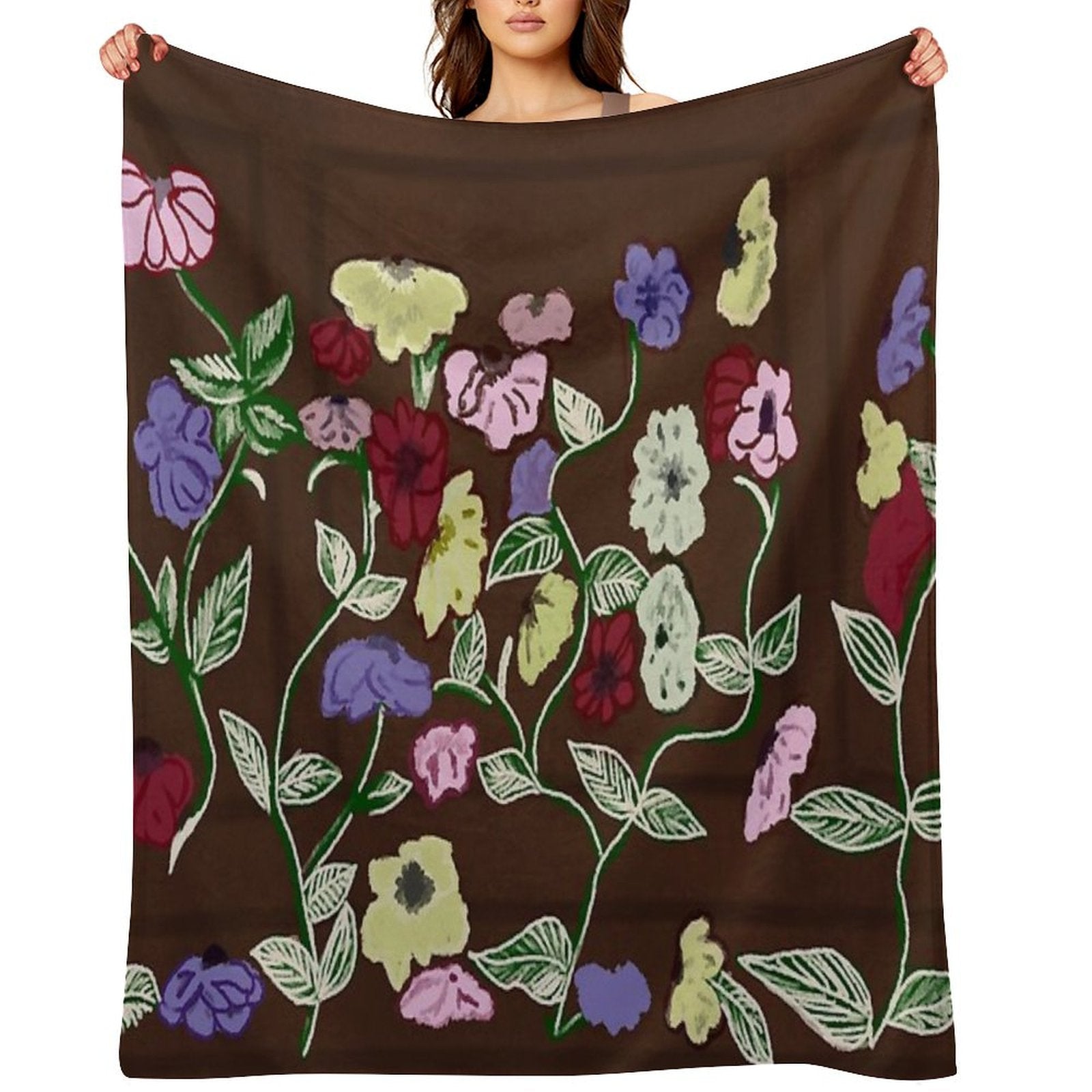 Taylor&amp;#39;s Floral Piano Throw Blanket