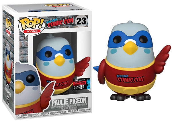 PAULIE PIGEON (RED, NEW YORK COMIC CON, ICONS) 23 - FALL CONVENTION EXCLUSIVE