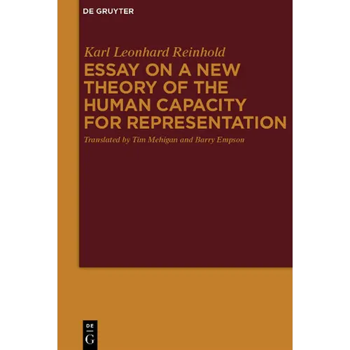 Essay on a New Theory of the Human Capacity for Representation - Paperback