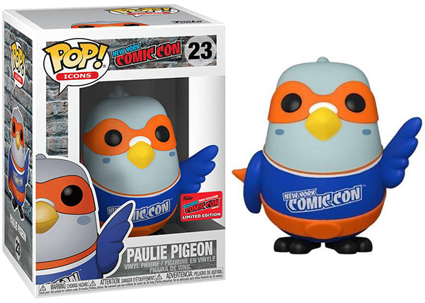 Paulie Pigeon (Blue, New York Comic Con, Icons) 23 -  2020 NYCC Exclusive