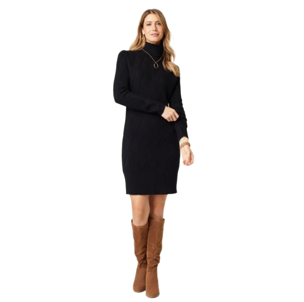 Coco + Carmen Catalina Roll Neck Sweater Dress 2439039