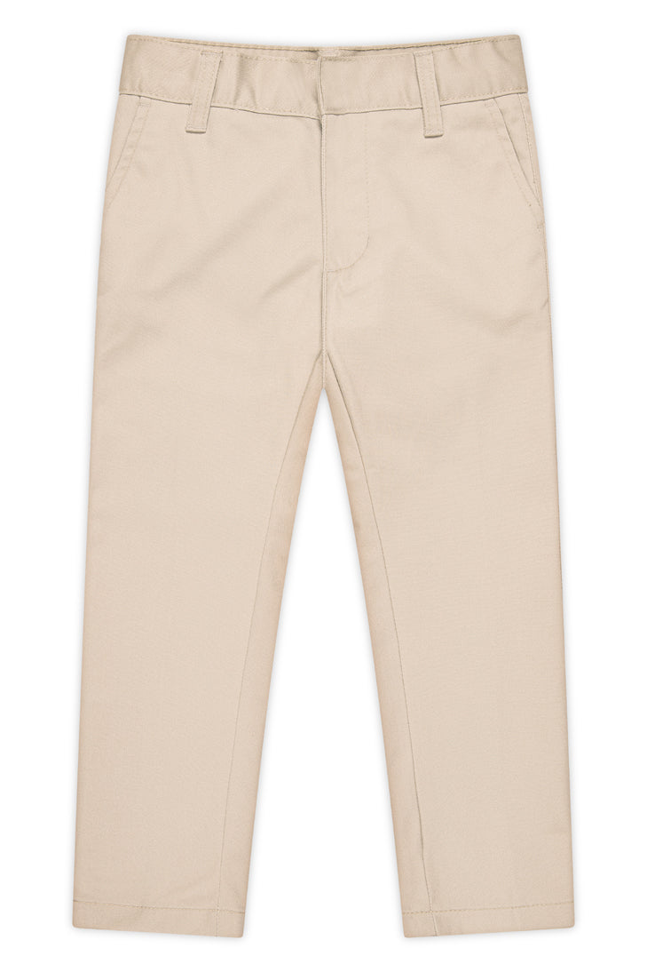 Girls Flat Front Pants