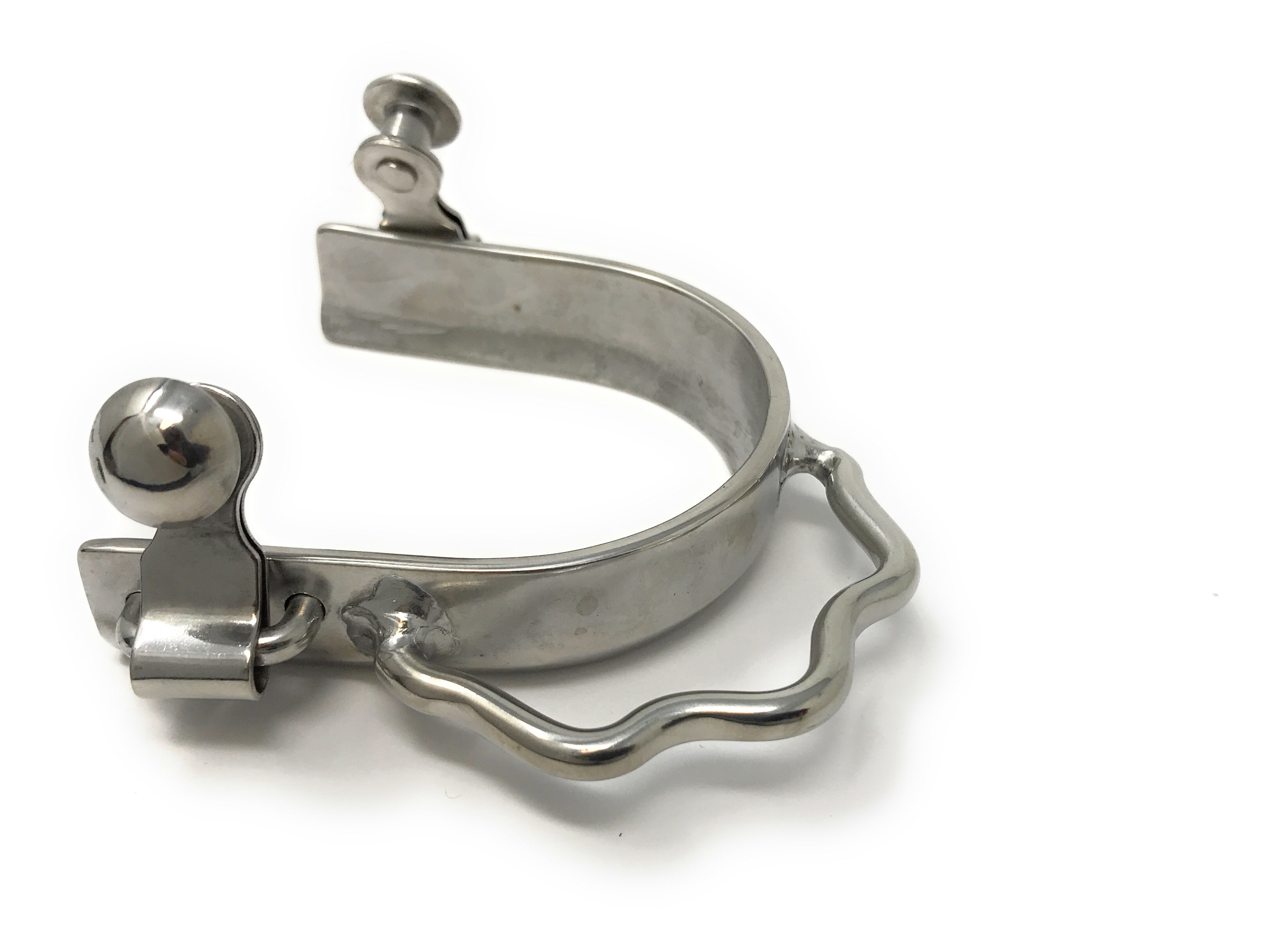 AJ Tack Men&amp;#39;s Stainless Steel Bumper Spurs