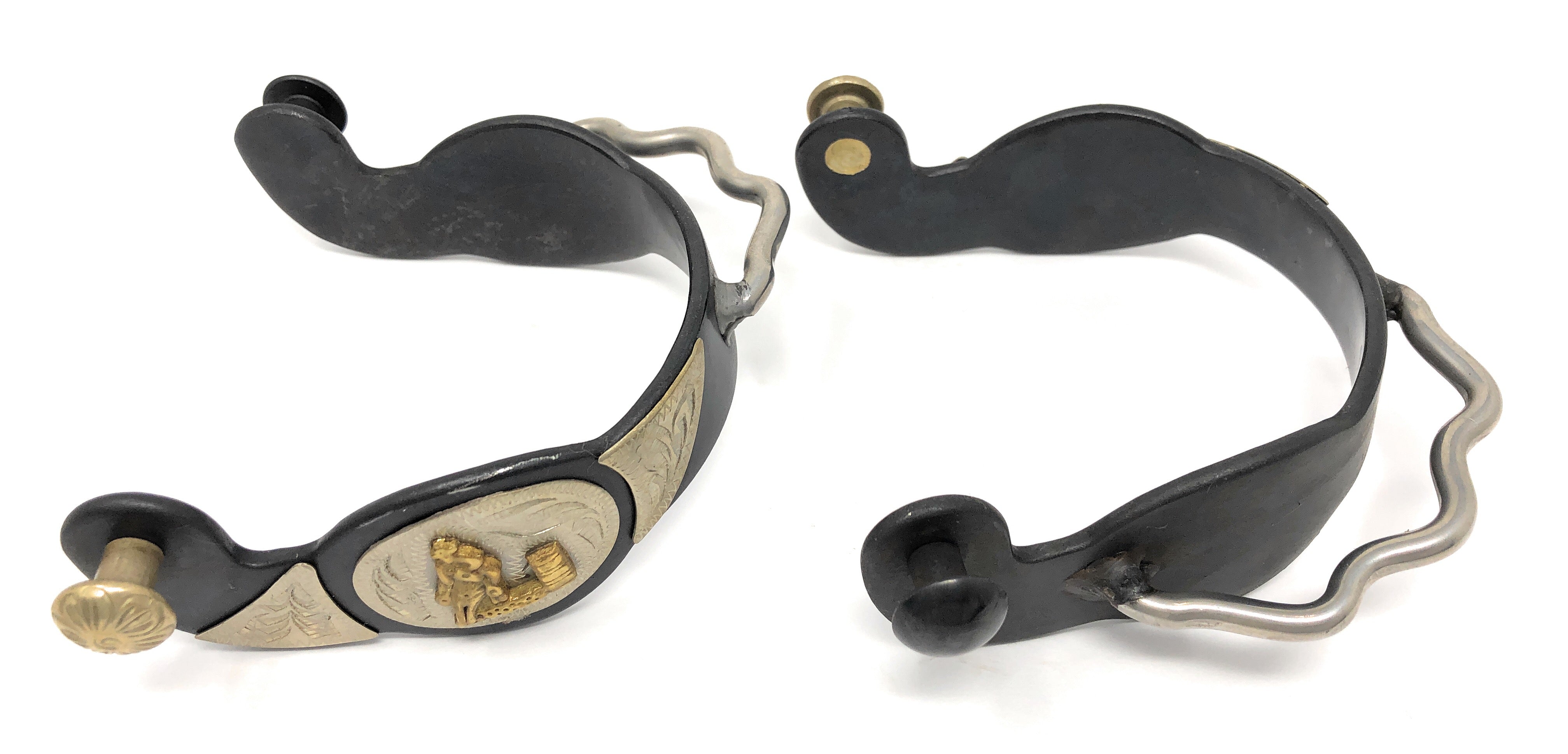 AJ Tack Men&amp;#39;s Barrel Racer Bumper Spurs