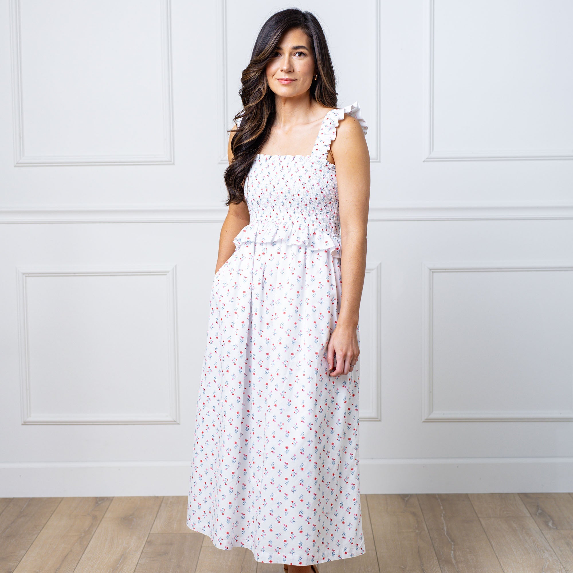 Organic Smocked Sundress