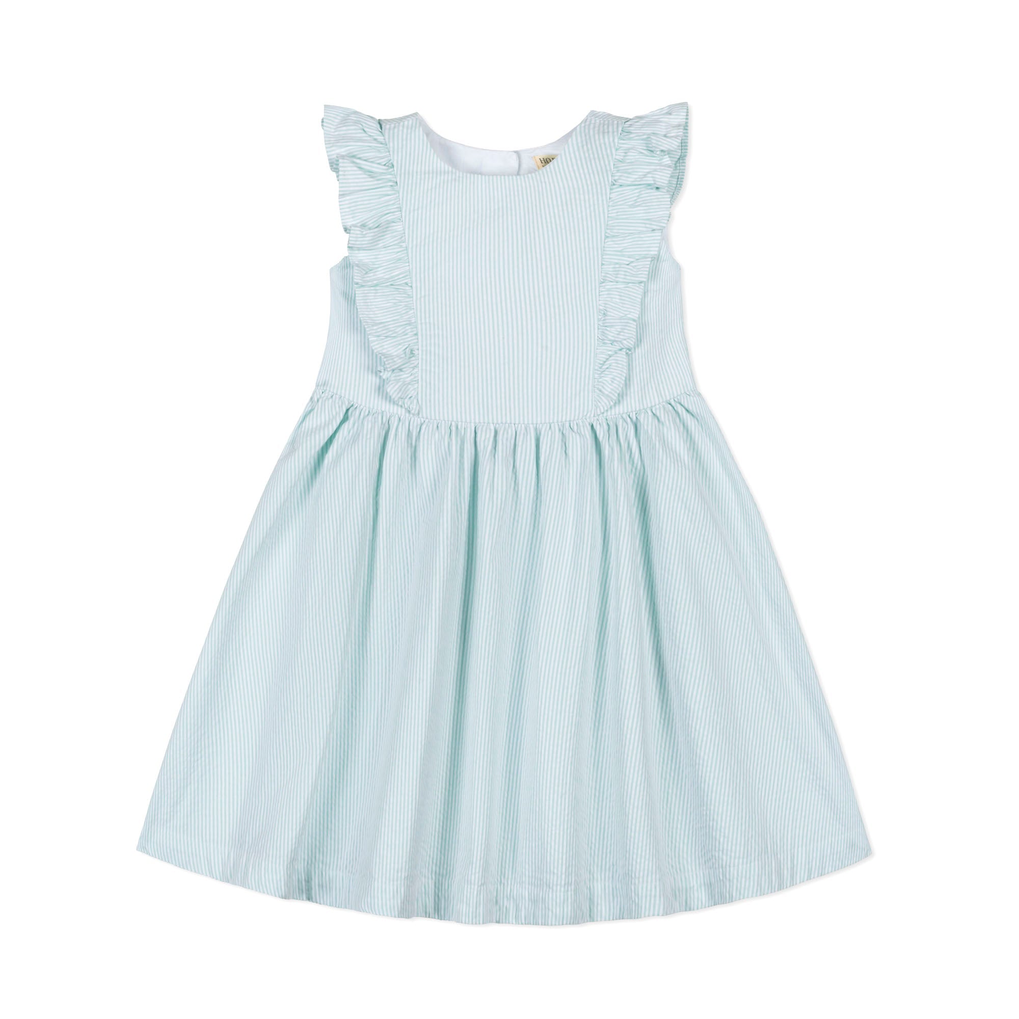 Organic Flutter Sleeve Open Back Dress