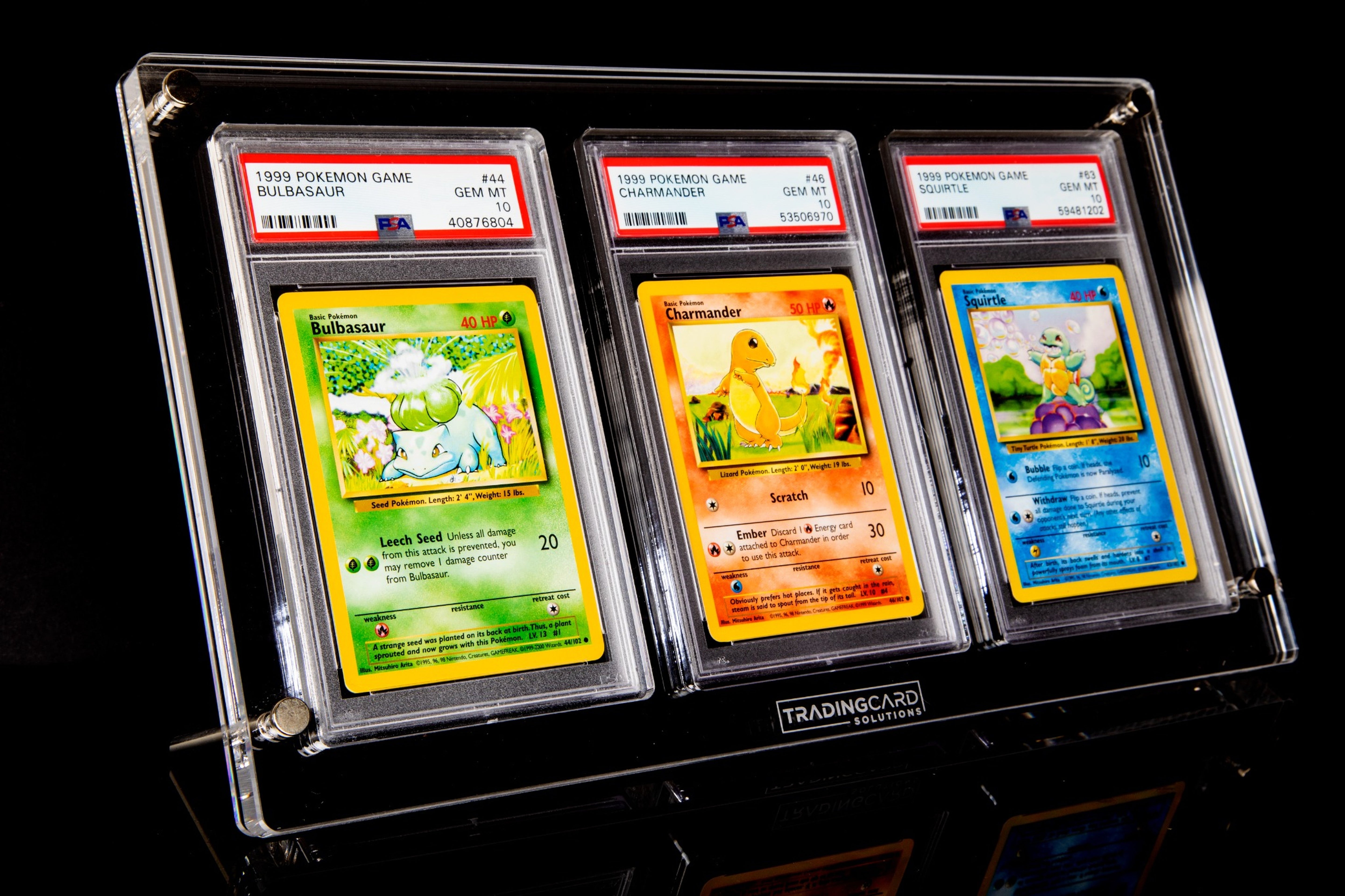 Acrylic 3 Graded Card Display - PSA/CGC/TAG