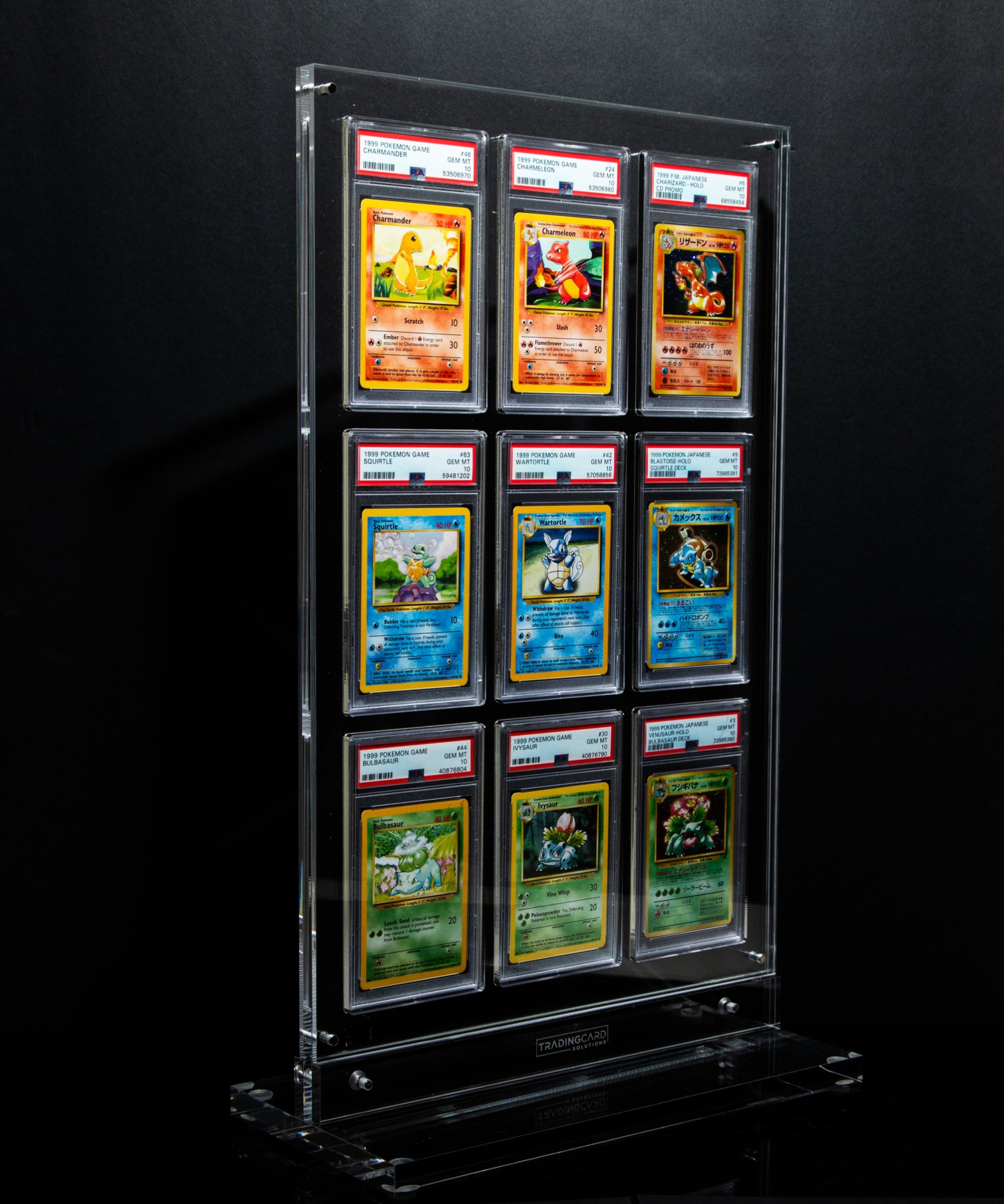 Acrylic 9 Graded Card Display - PSA/CGC/TAG