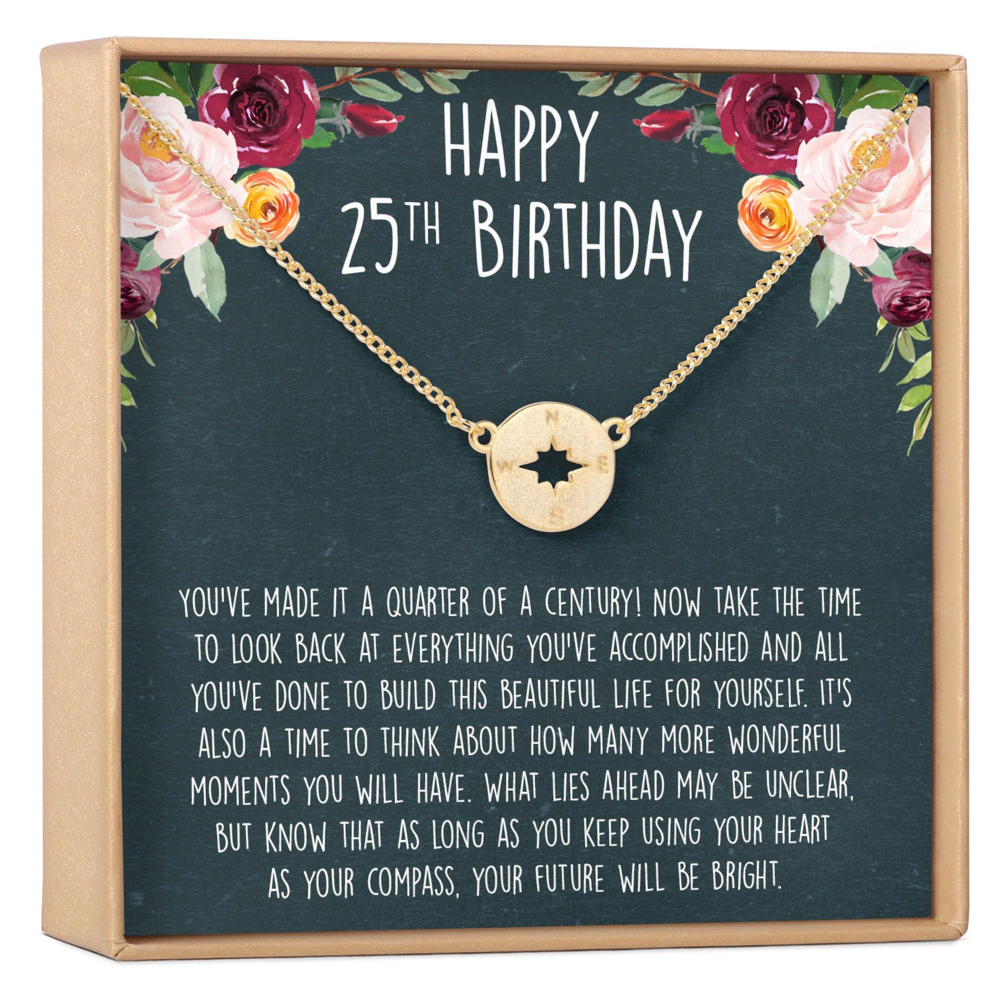 25th Birthday Necklace