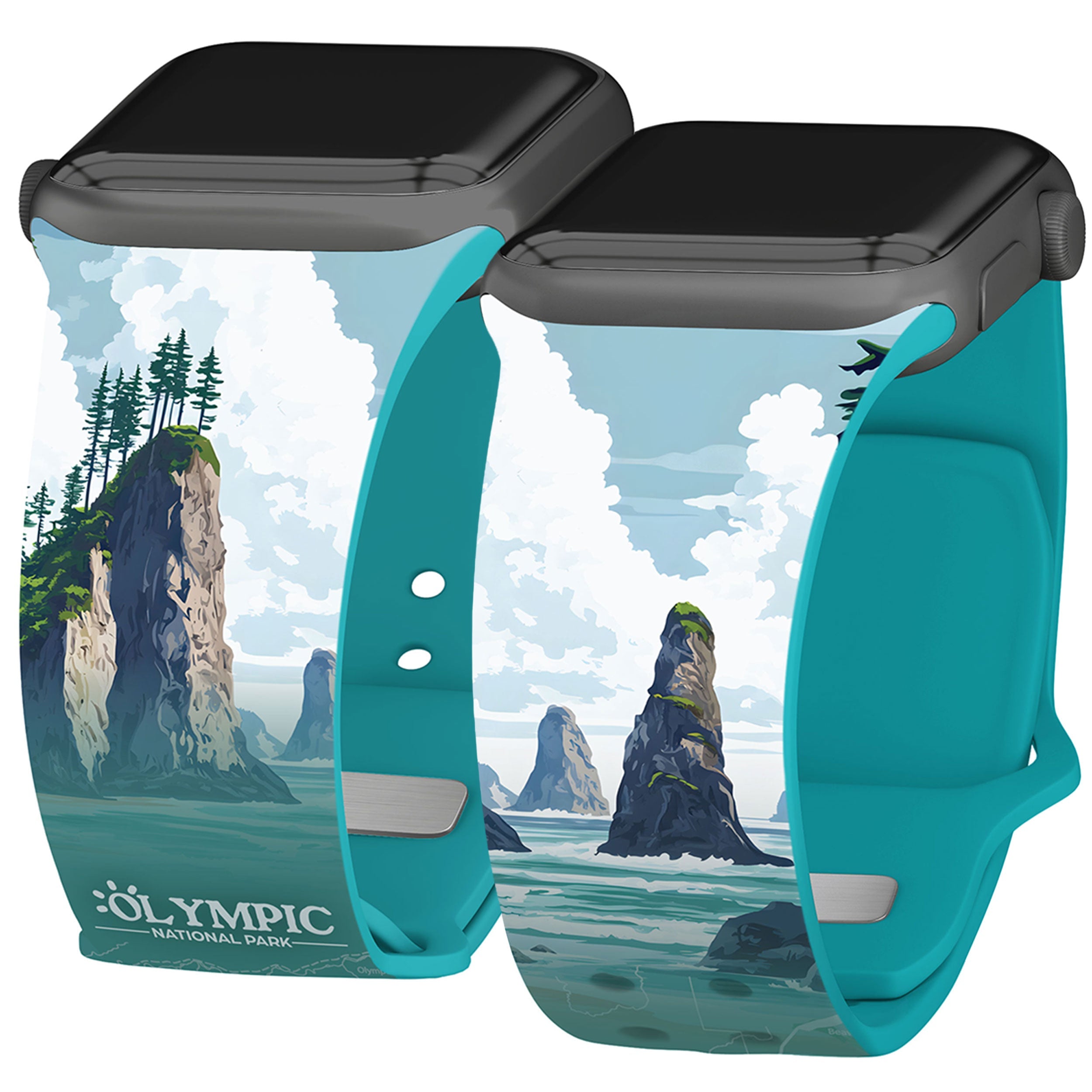 National Parks Olympic HD Apple Watch Band