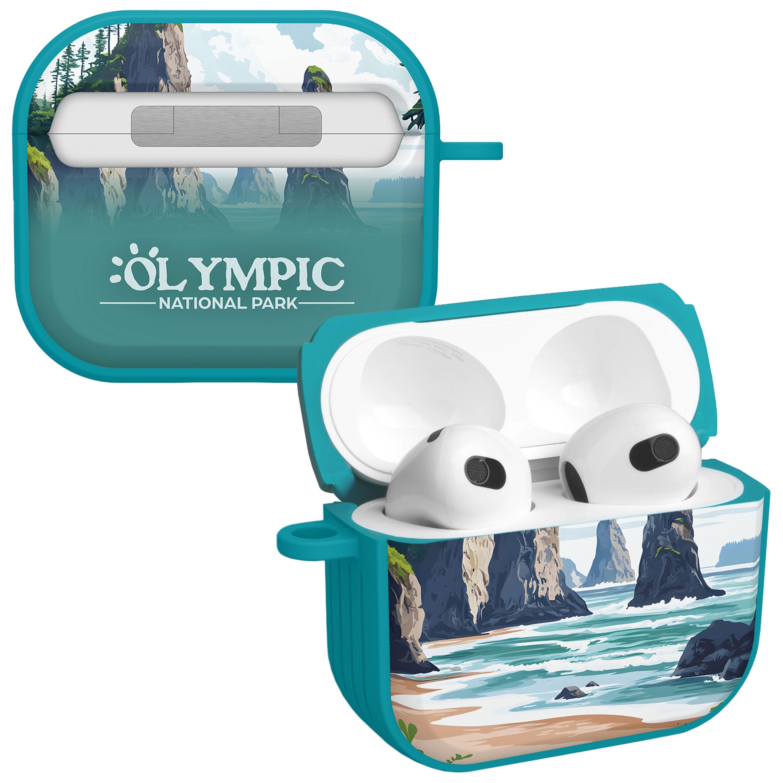 National Parks Olympic HDX Apple Airpods Gen 3 Case Cover