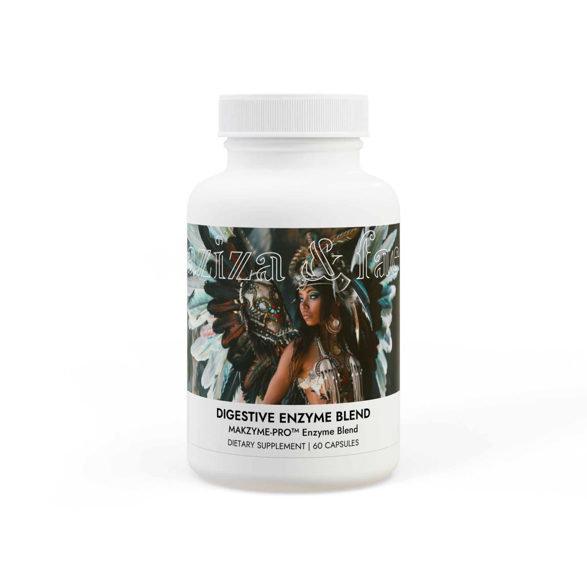 Aziza &amp;amp; Fae Digestive Enzyme Blend Supplement (60 Capsules)