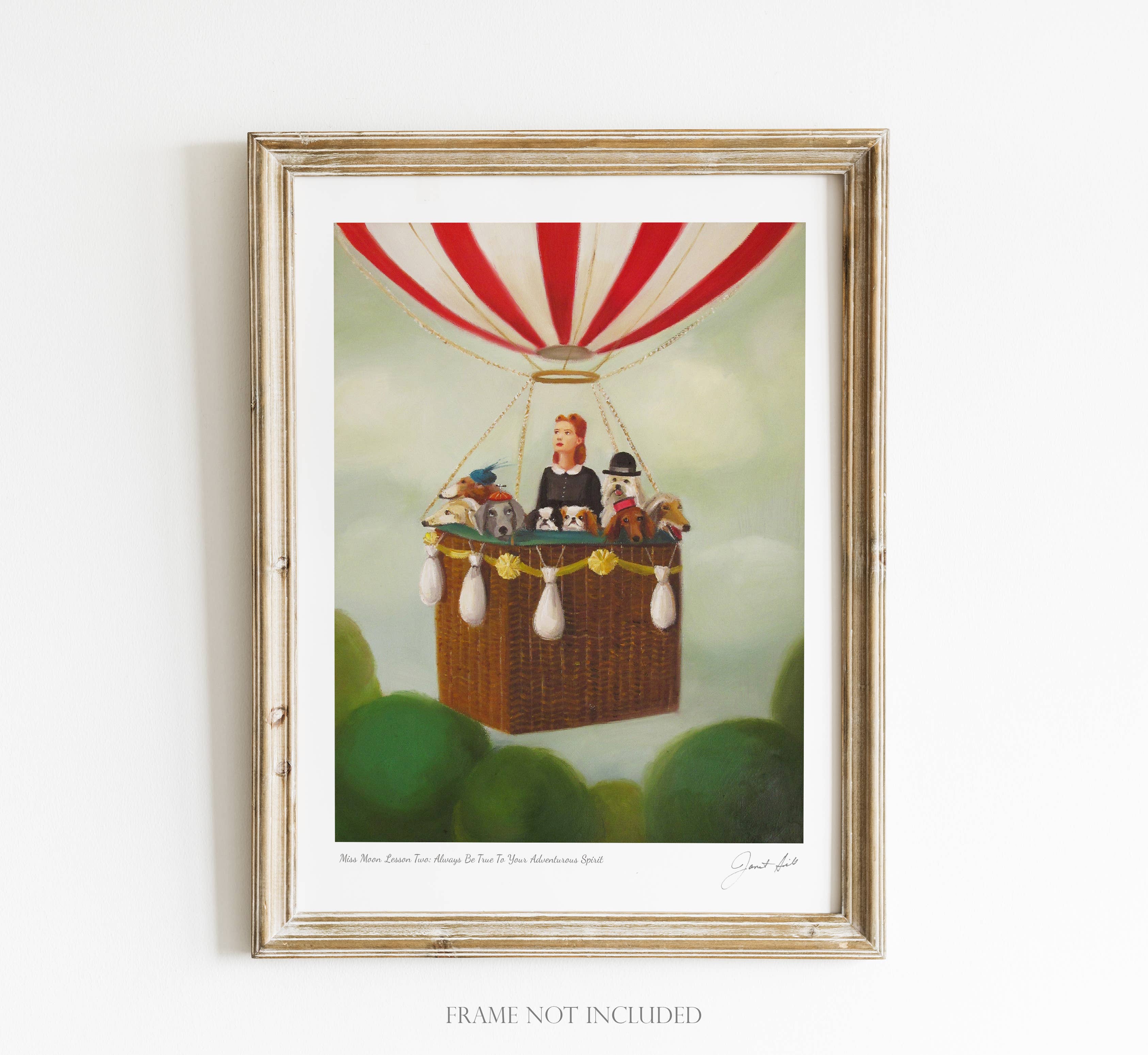 Miss Moon Lesson Two Art Print- 8.5 &amp;quot;X 11&amp;quot;