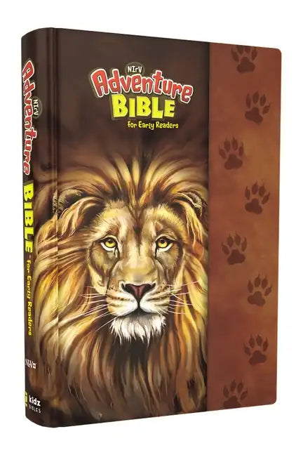 Nirv, Adventure Bible for Early Readers, Hardcover, Full Color, Magnetic Closure, Lion - Hardcover