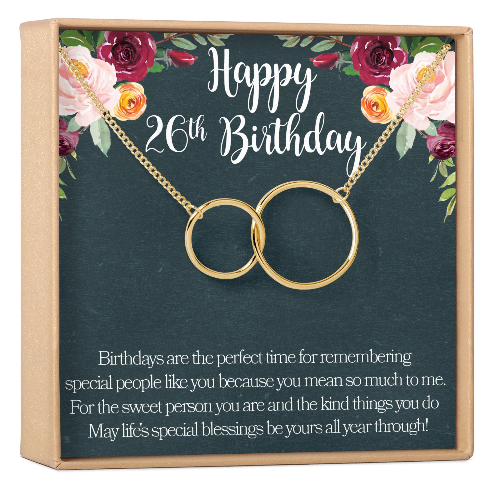 26th Birthday Necklace