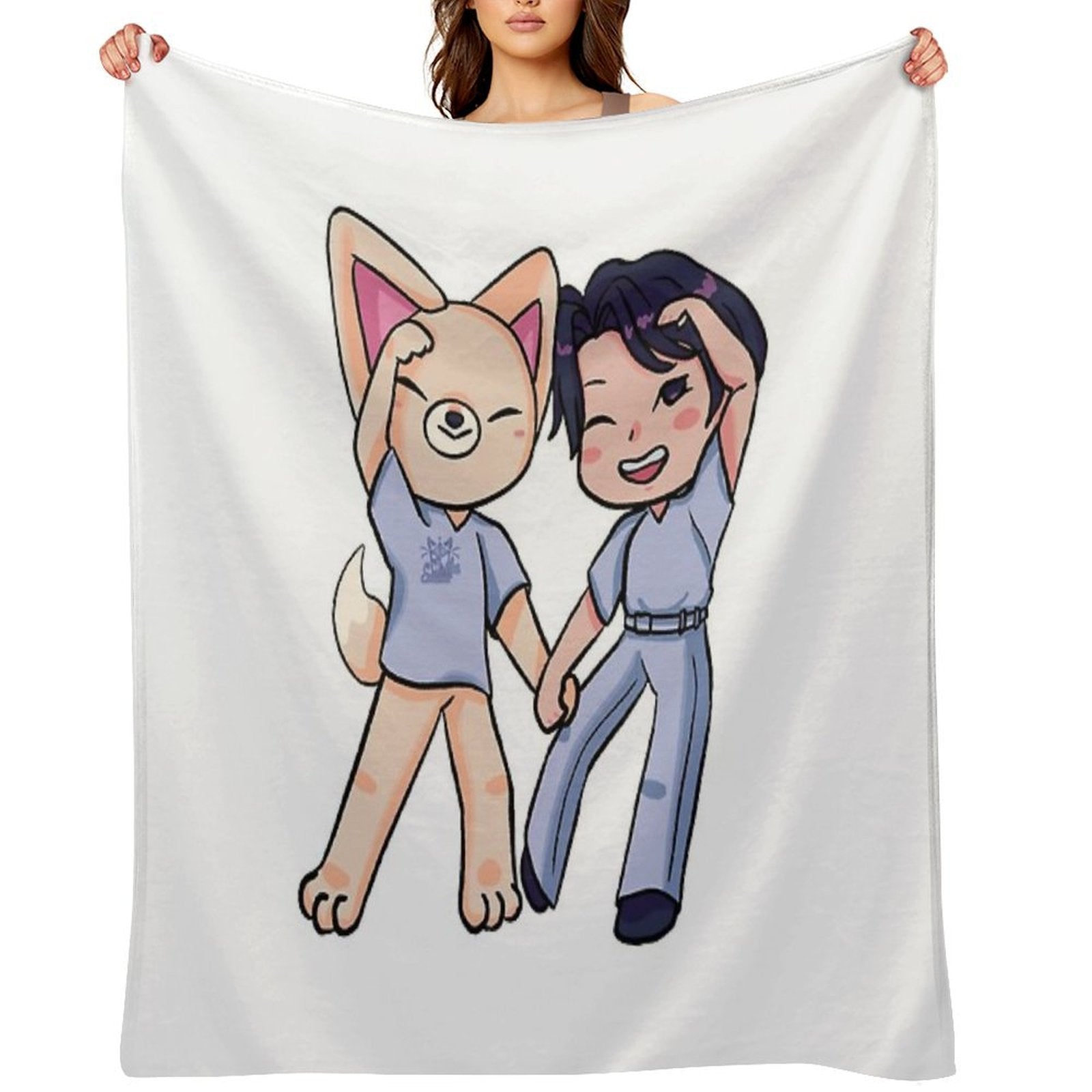 Stray Kids - SKZOO - I.N Throw Blanket