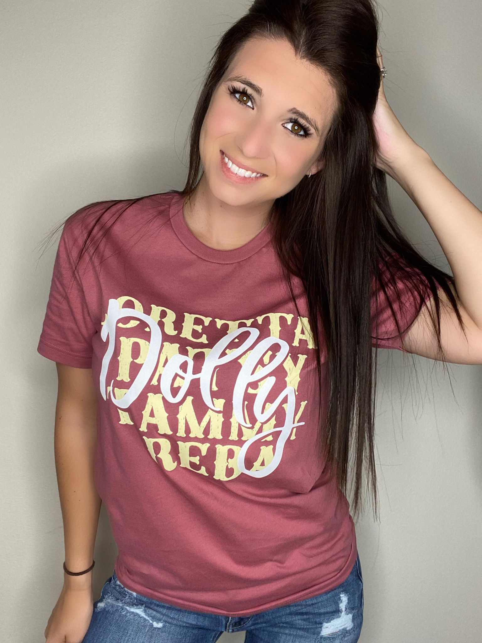 LORETTA PATSY TAMMY REBA DOLLY TEE