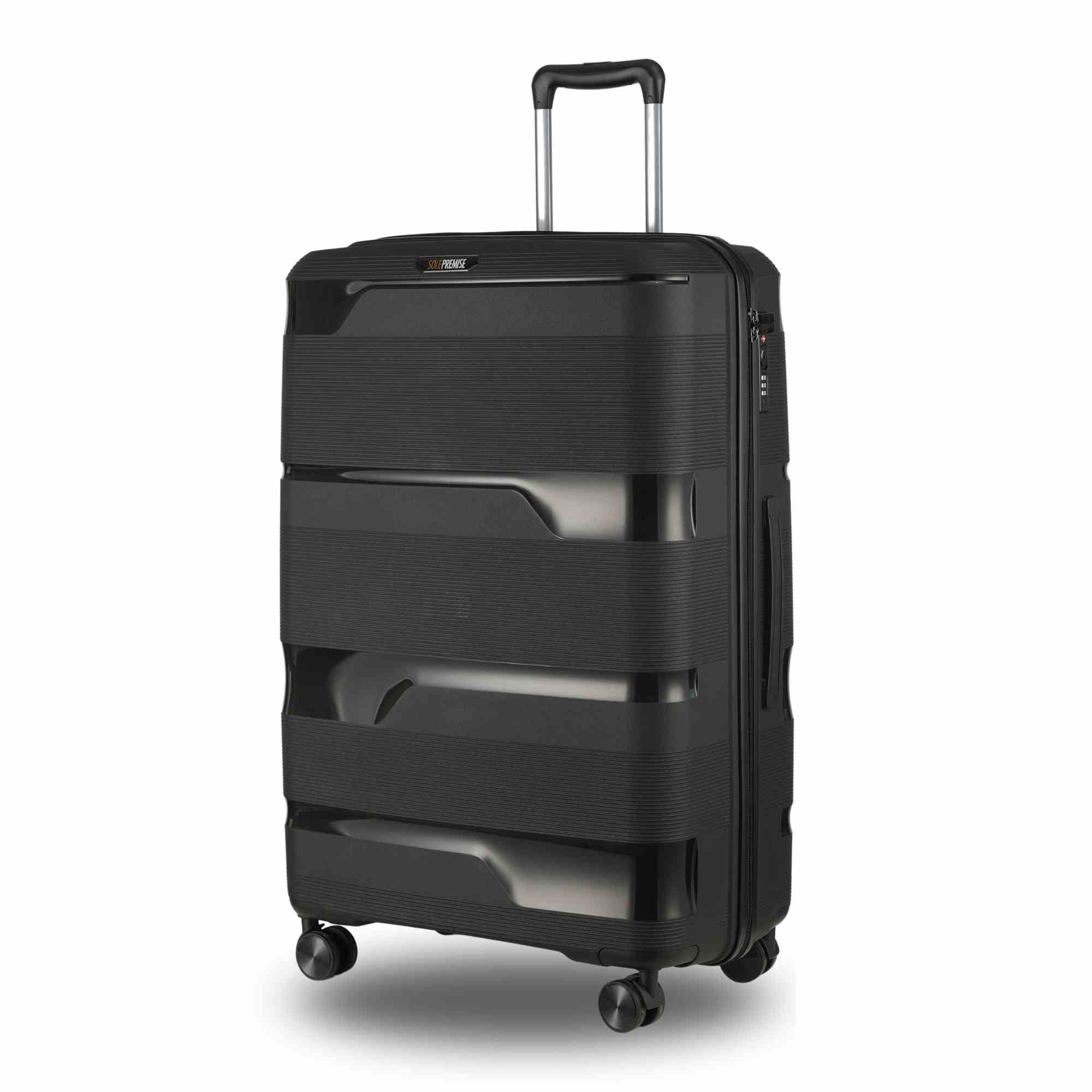 28-inch Black Hardcase Roller Luggage