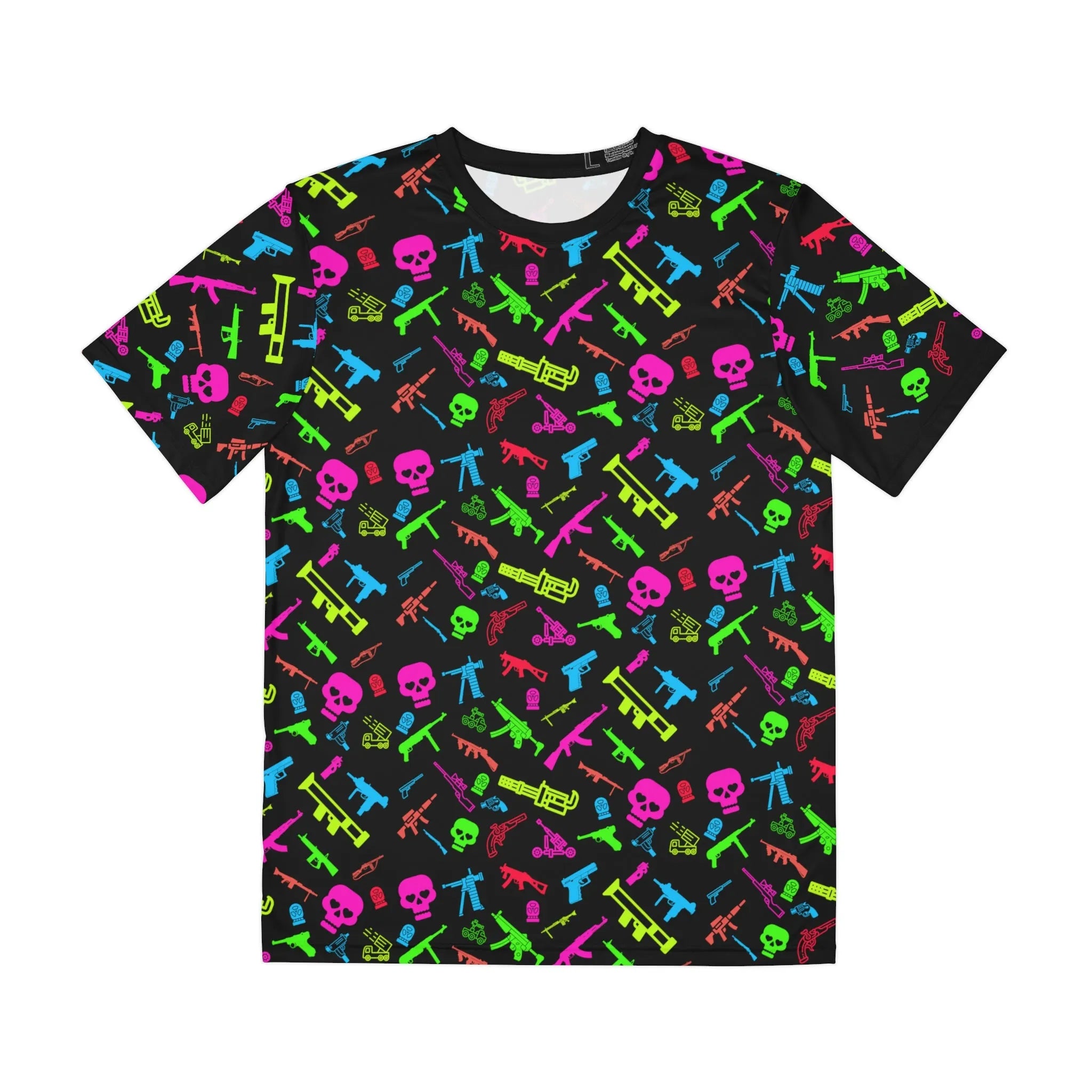 Aloha to Arms Retro Neon Firearms T-Shirt