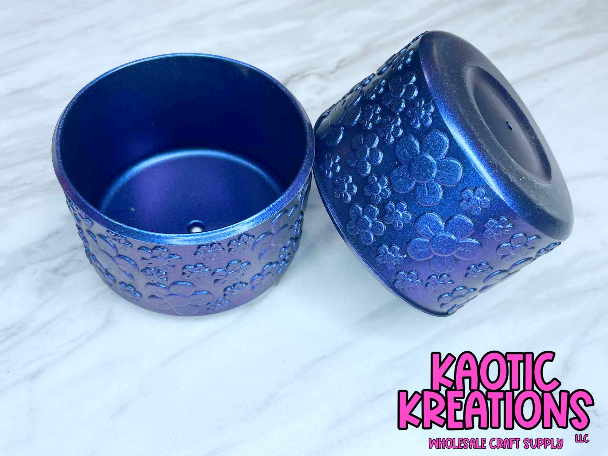 (DISCONTINUED) FLORAL STANLEY CUP BOOT - BLUE CHAMELEON (1ct)