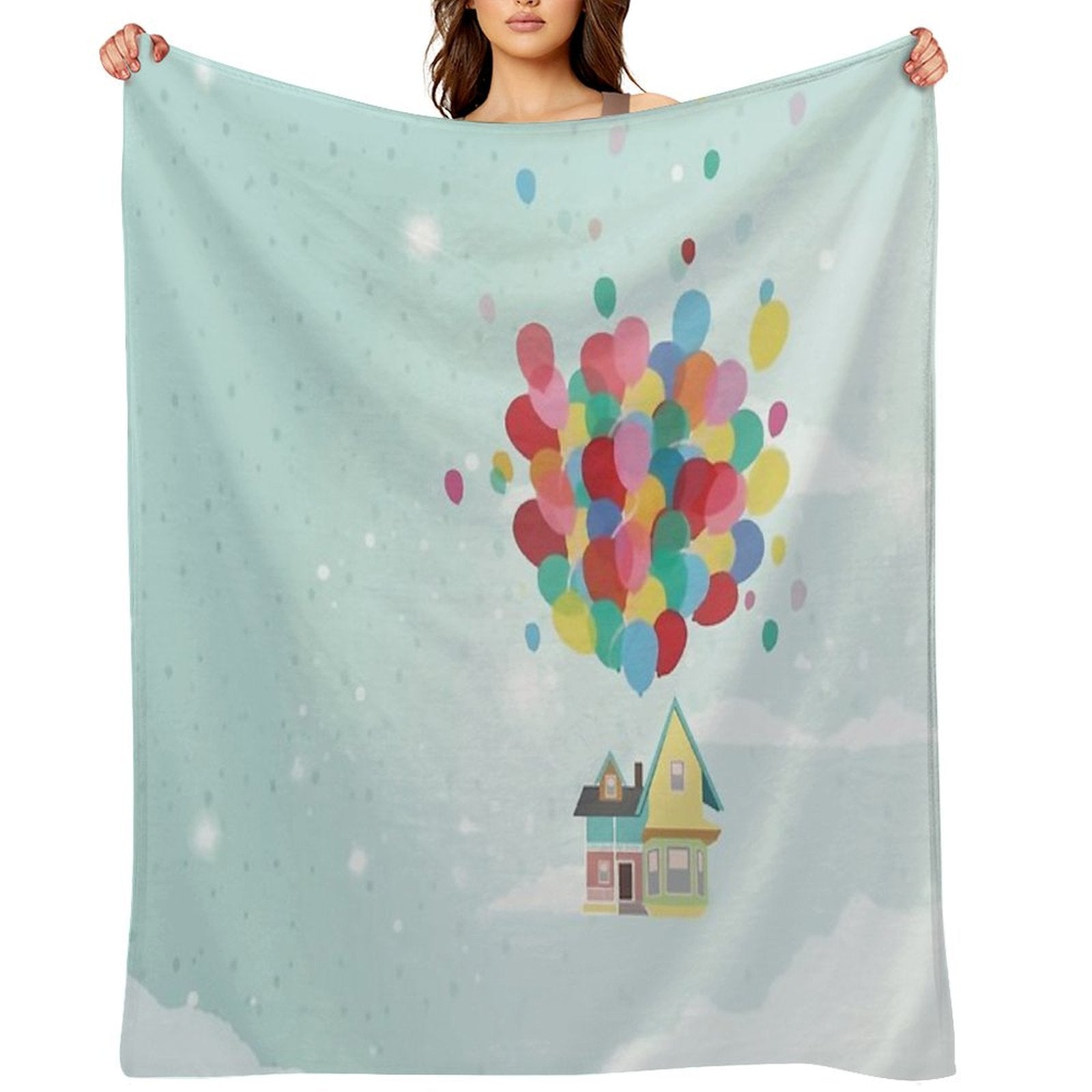 Adventure Is Out There Throw Blanket
