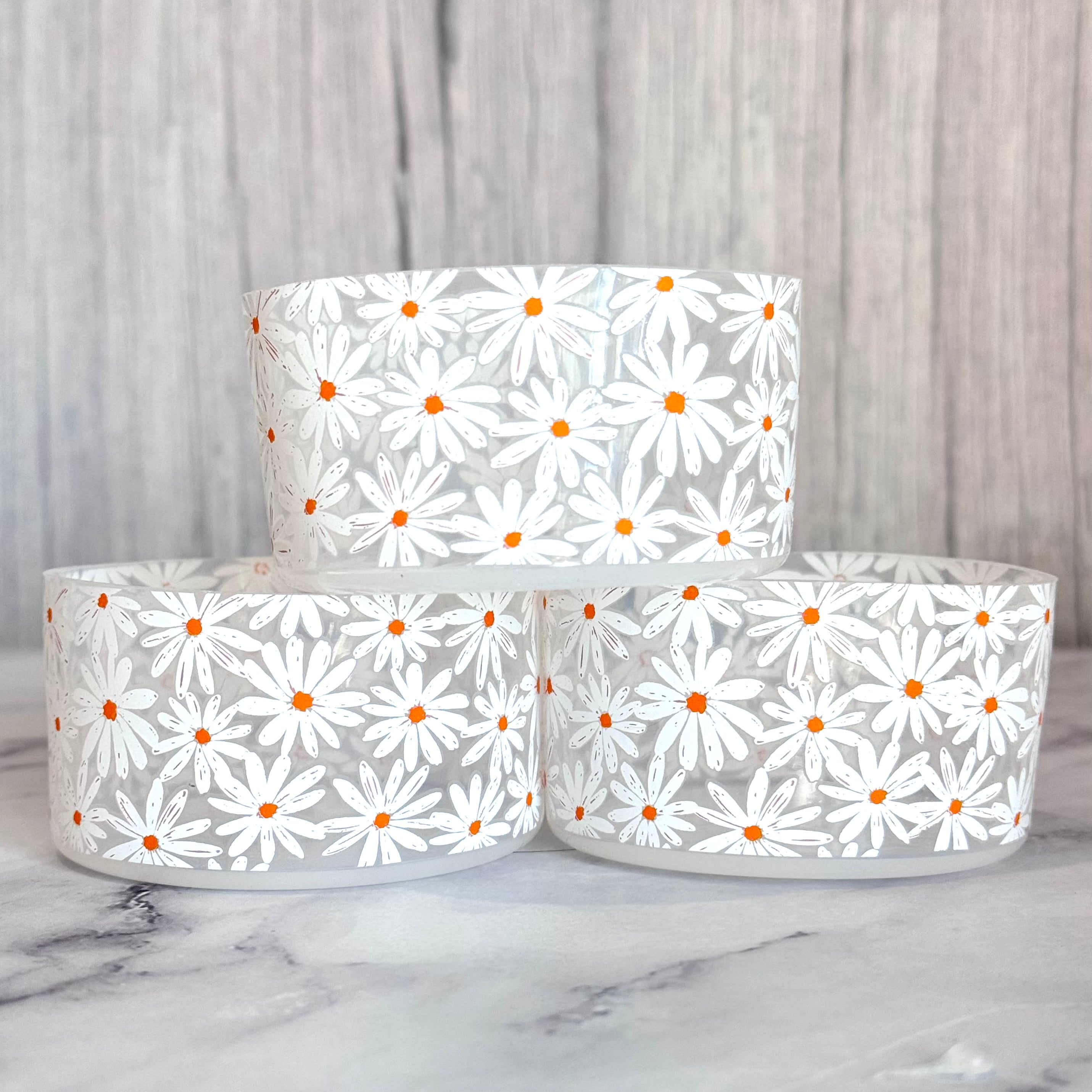 CLEAR DAISIES TUMBLER BOOT