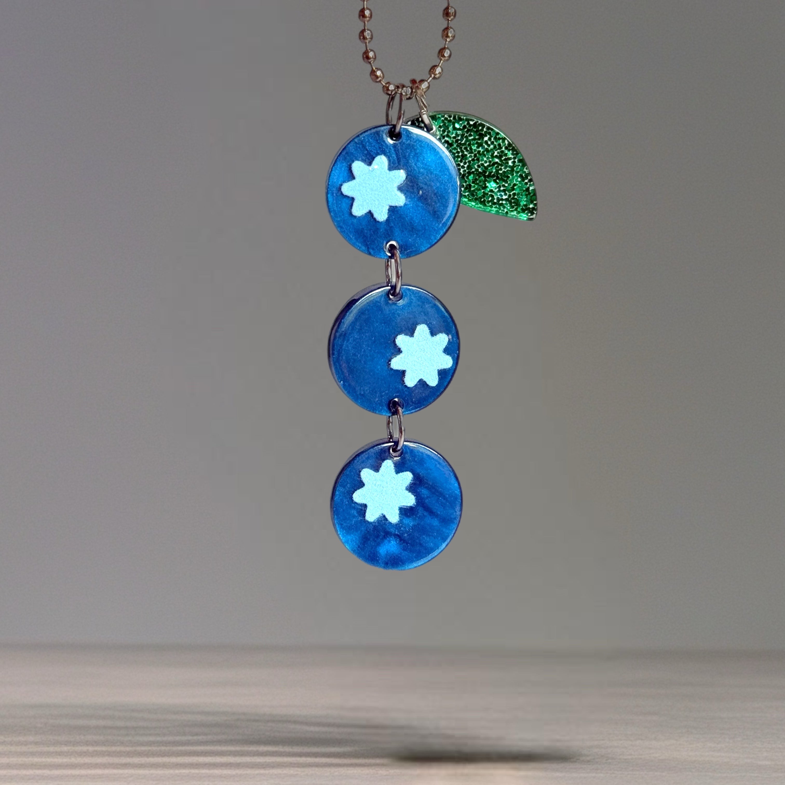 Blueberry Charm - Tumbler Handle Charm