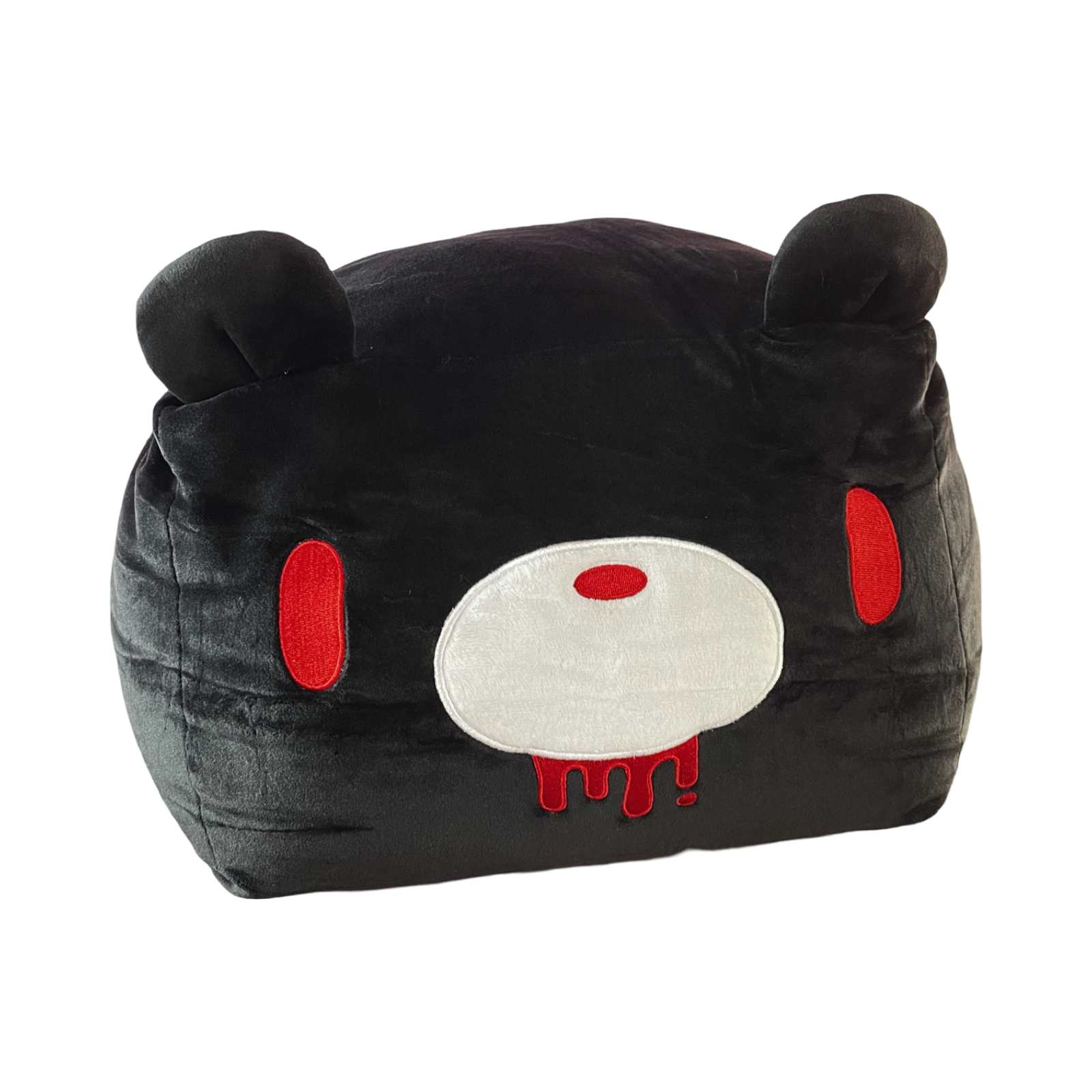 GLOOMY BEAR MOCHI CUBE PLUSH PILLOW [BLACK]