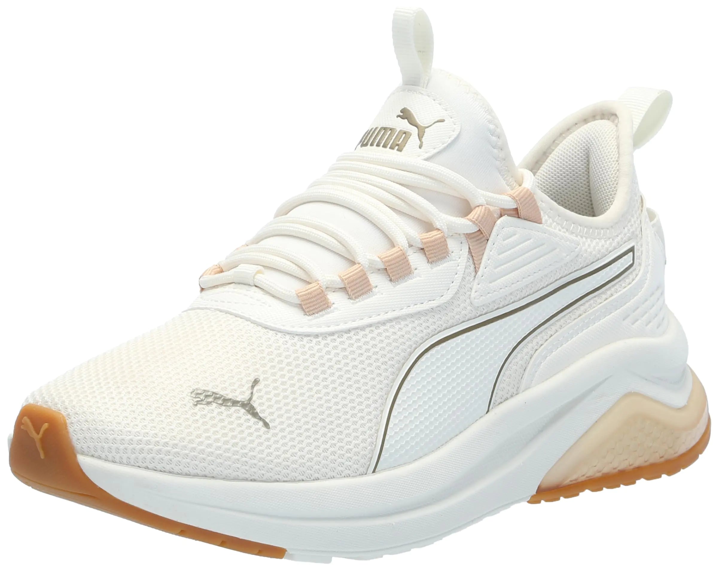 Style Loft Collection x PUMA Amplifier Sneaker Wide-Frosted Ivory Team Gold-Cashew, (Size 10.5W US)