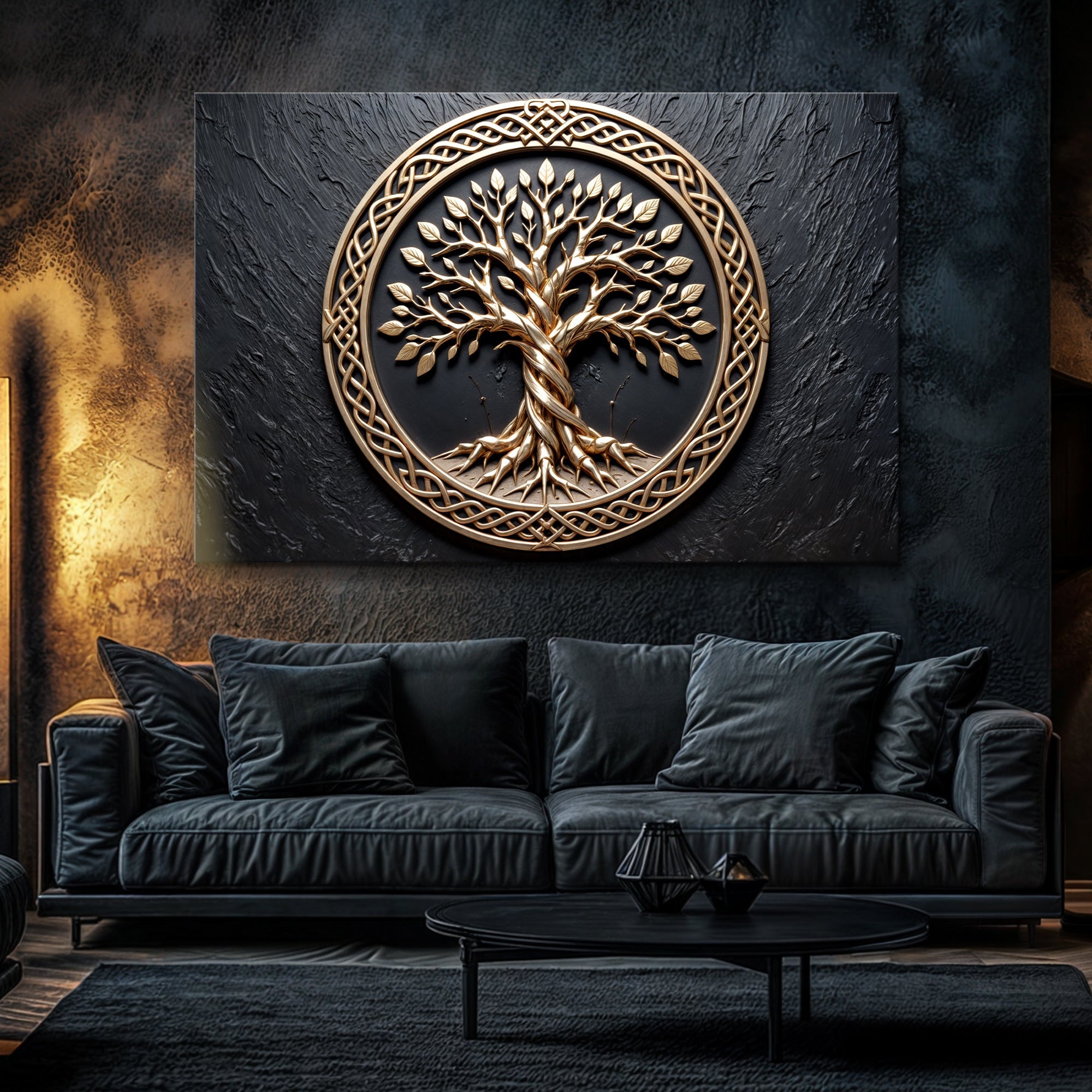 3D CELTIC TREE OF LIFE WALL ART V