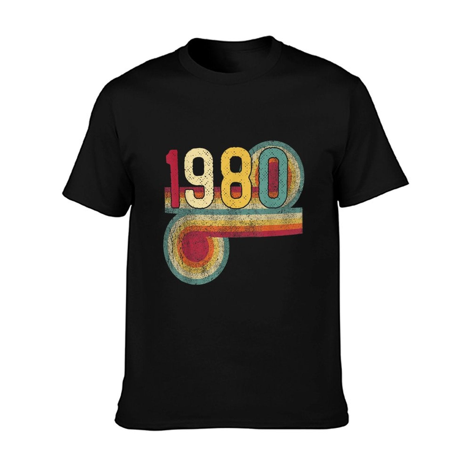 1980 40th Birthday Gift Vintage Retro Men Women 40 Years Old  Durable T-Shirt