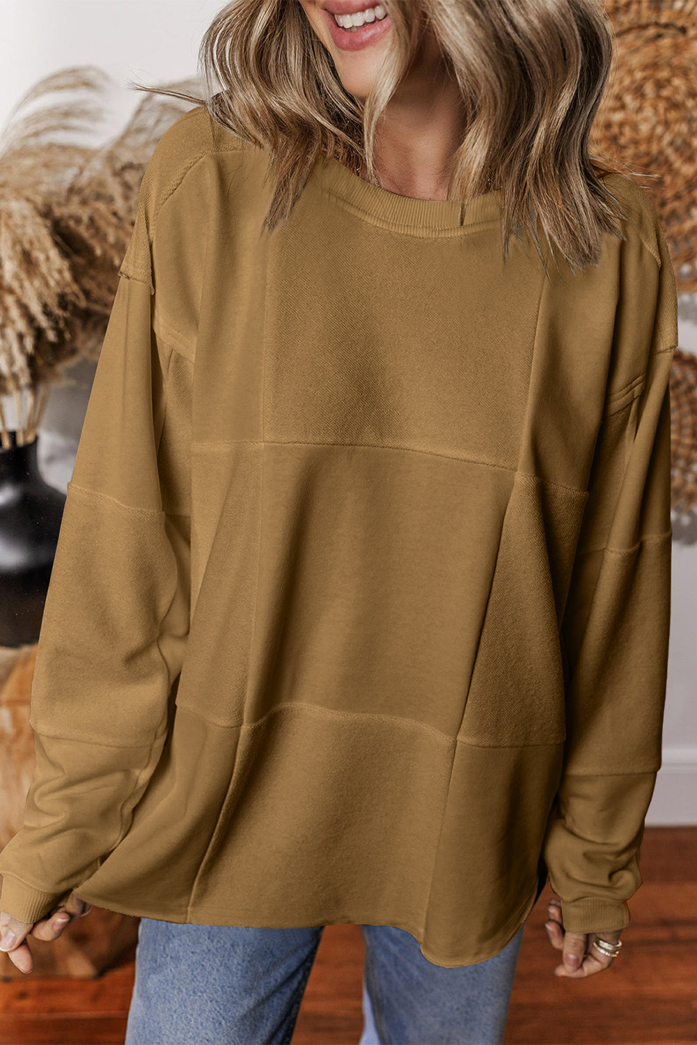 Ava Drop Shoulder Baggy Sweatshirt