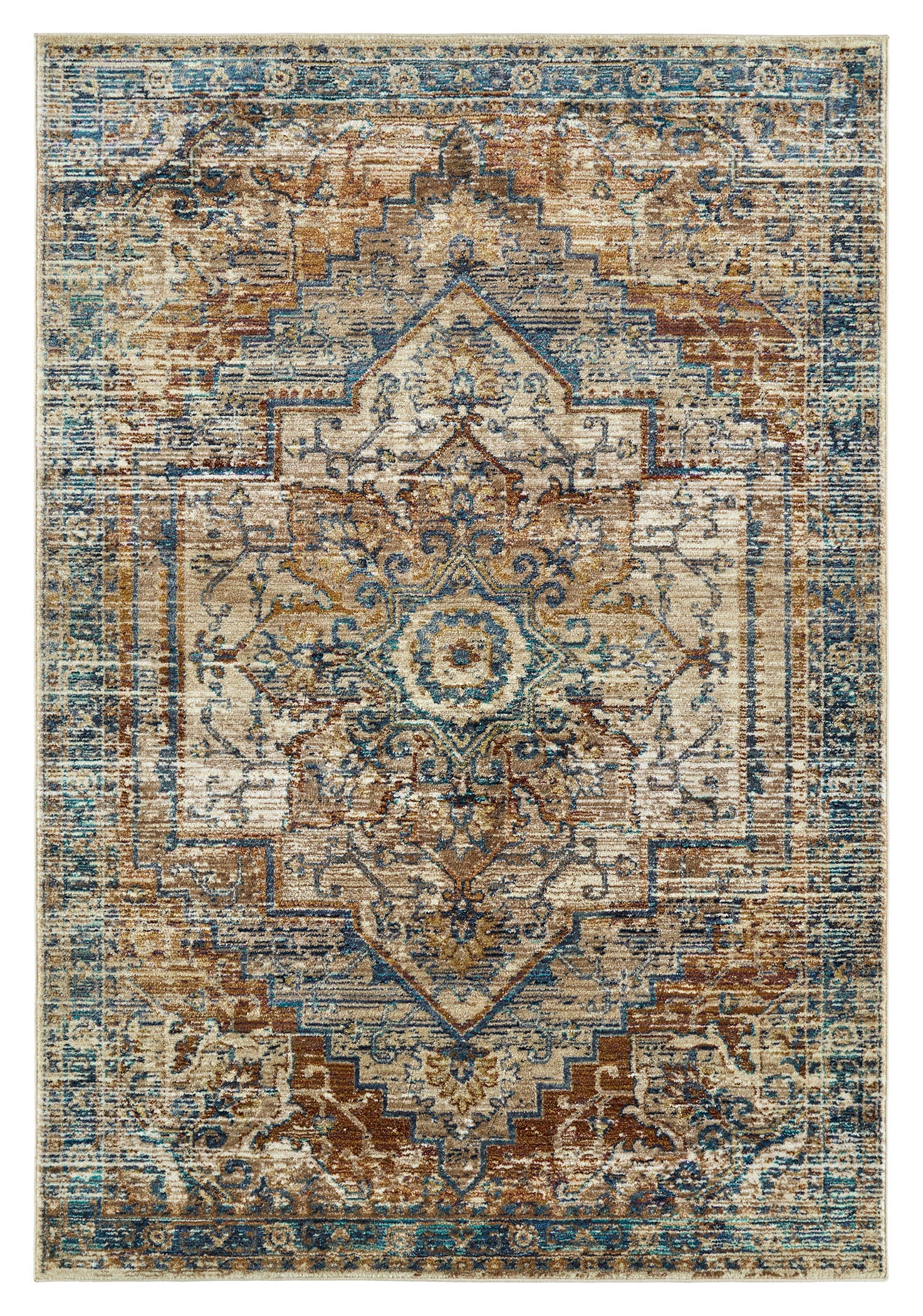 Contemporary, Transitional, Oriental, Textured, Distressed Cut Pile 7&amp;#39;10&amp;#39; x 10&amp;#39;10&amp;#39; Rectangle Area Rug