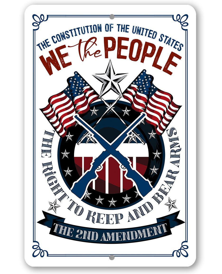 2nd Amendment - Metal Sign