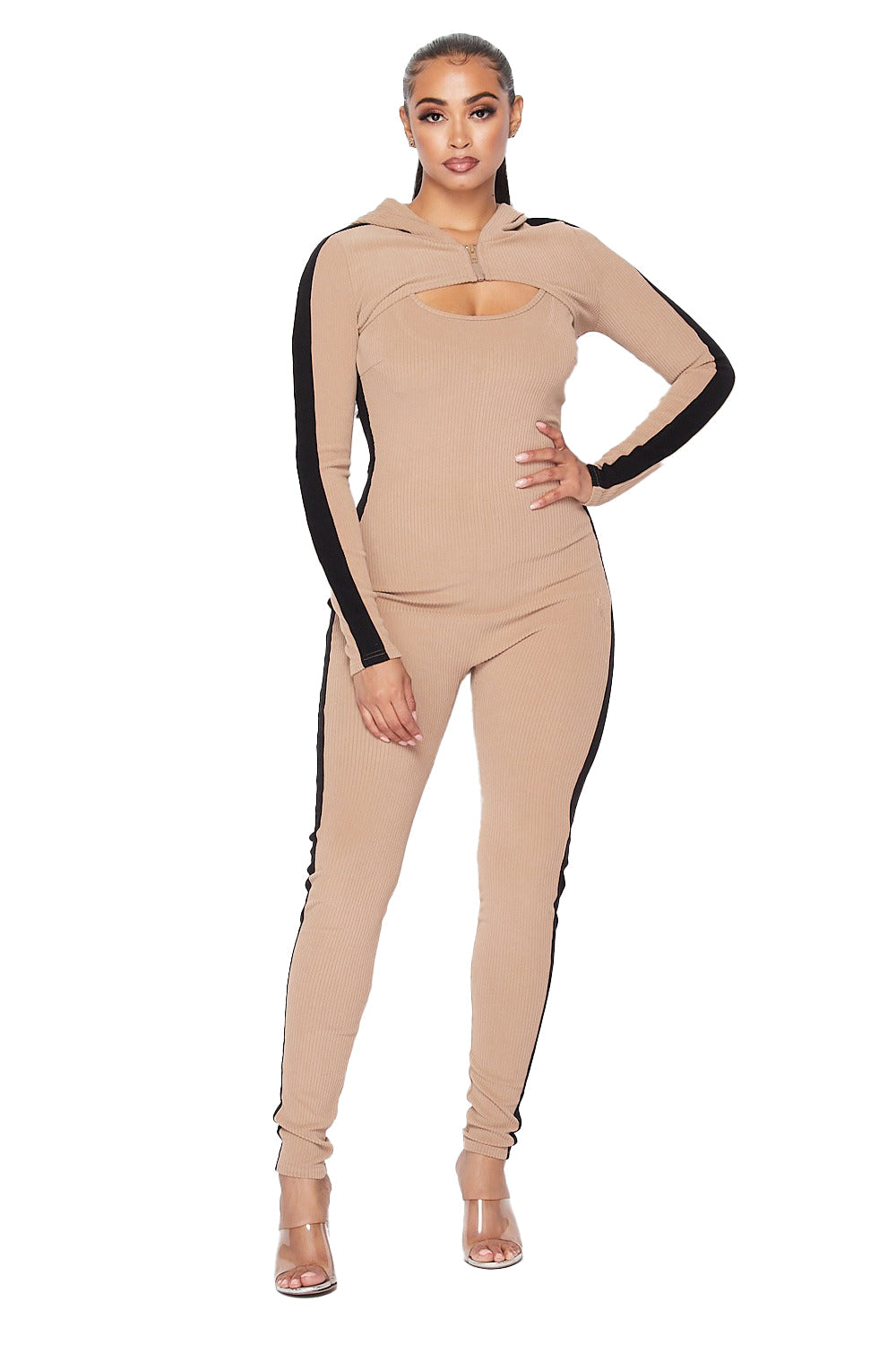 2 pc Sleeve Only Jacket &amp;amp; Jumper