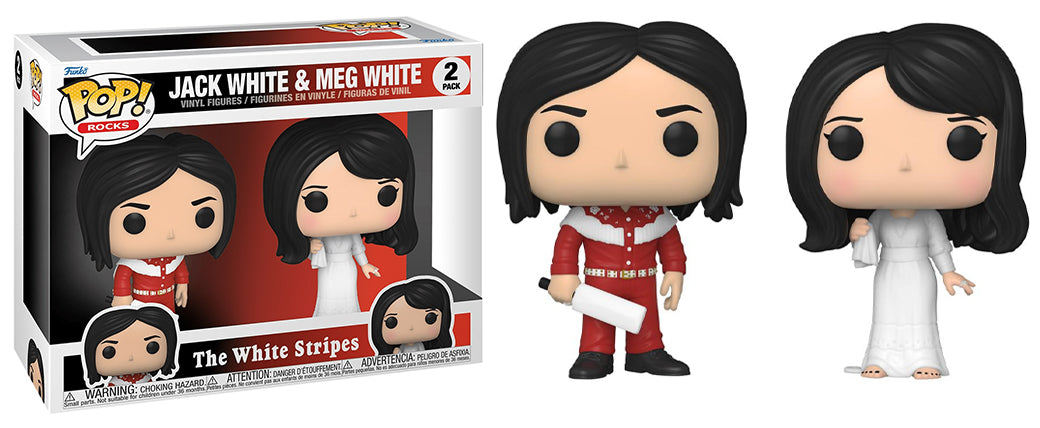 Jack White &amp;amp; Meg White (The White Stripes) 2-pk
