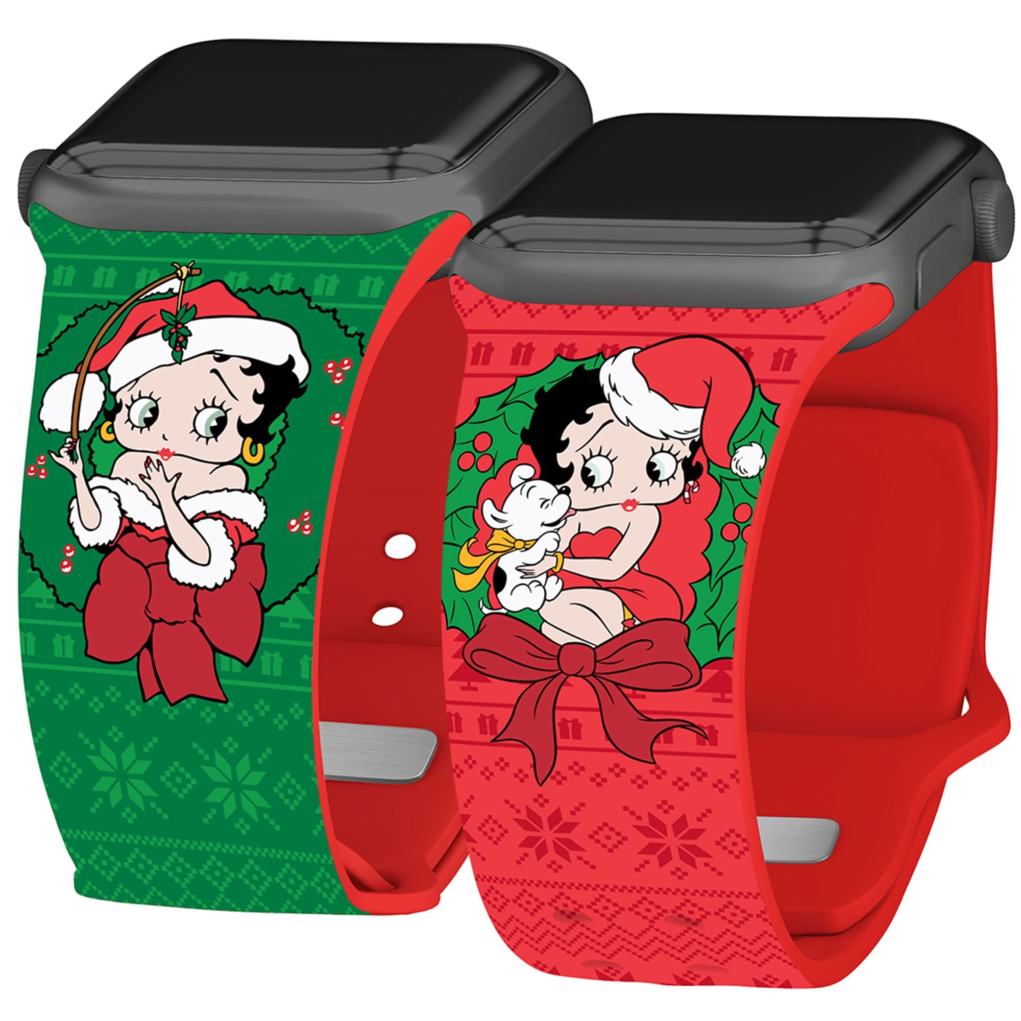 Betty Boop Happy Holidays HD Apple Watch Band