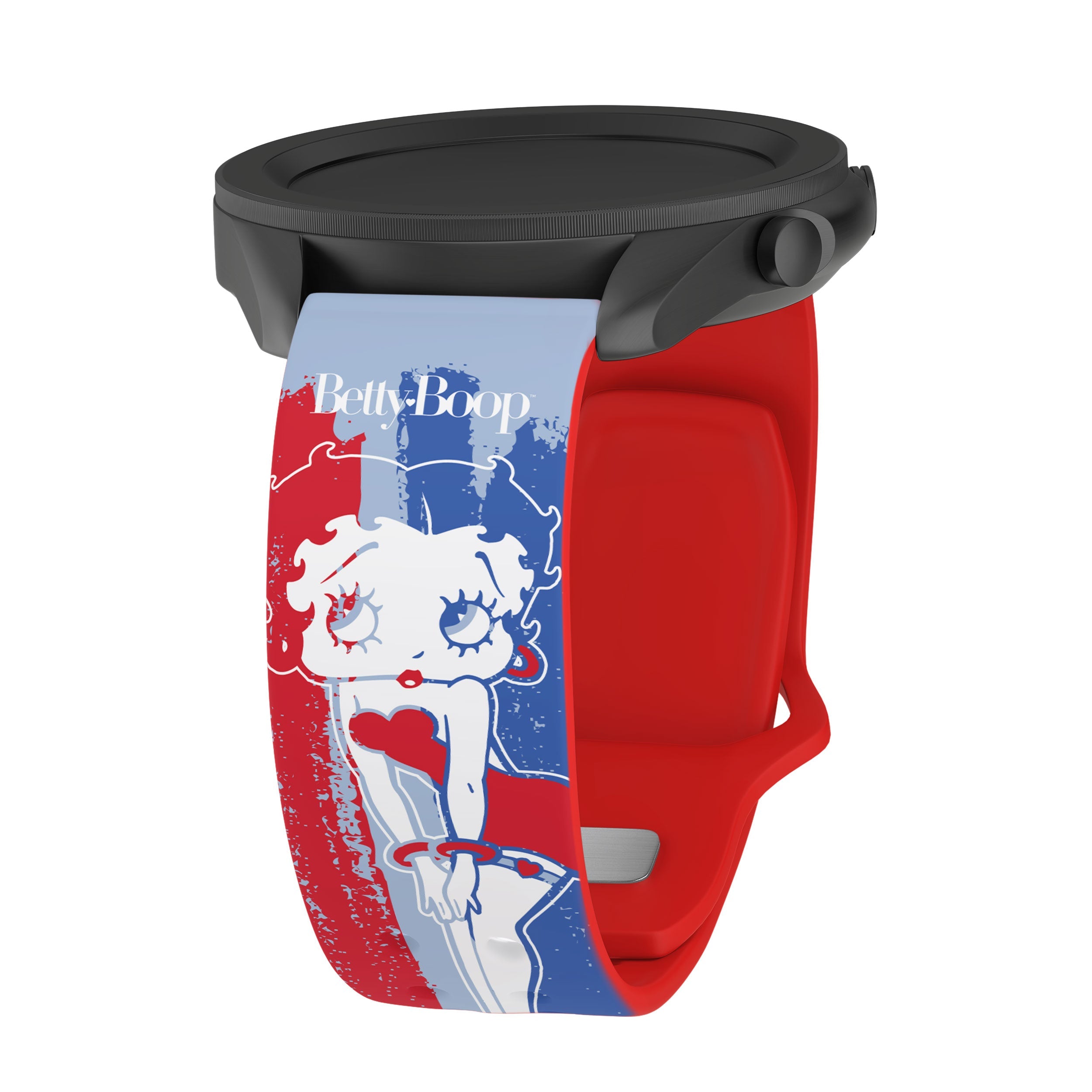 Betty Boop Red White &amp;amp; Boop HD  Watchband for Samsung, Garmin, Fossil, and More for Samsung, Garmin, Fossil, and More