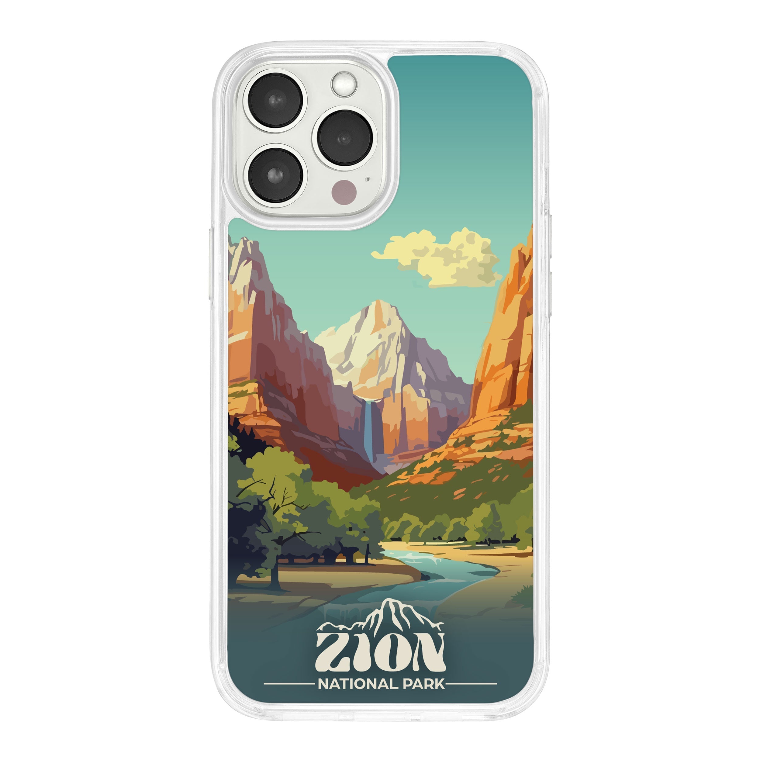 National Parks Zion HD Apple iPhone 11 Series Phone Case