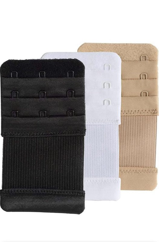 Forever-Foxy 3 Hook Bra Extender One Size Assorted Colors (Black, Beige, White) - Premium Quality Apparel &amp;amp; Accessories &amp;gt; Clothing &amp;gt; Dresses | Fast Shipping &amp;amp; Returns