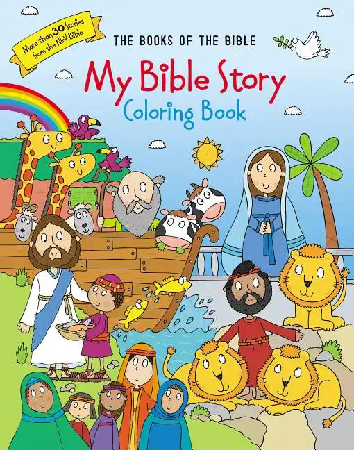 My Bible Story Coloring Book: The Books of the Bible - Paperback